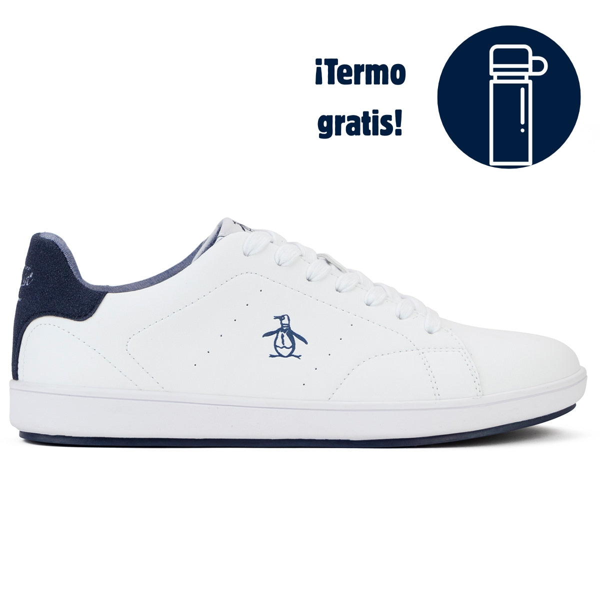 Tenis Style Hostin Blanco con Marino