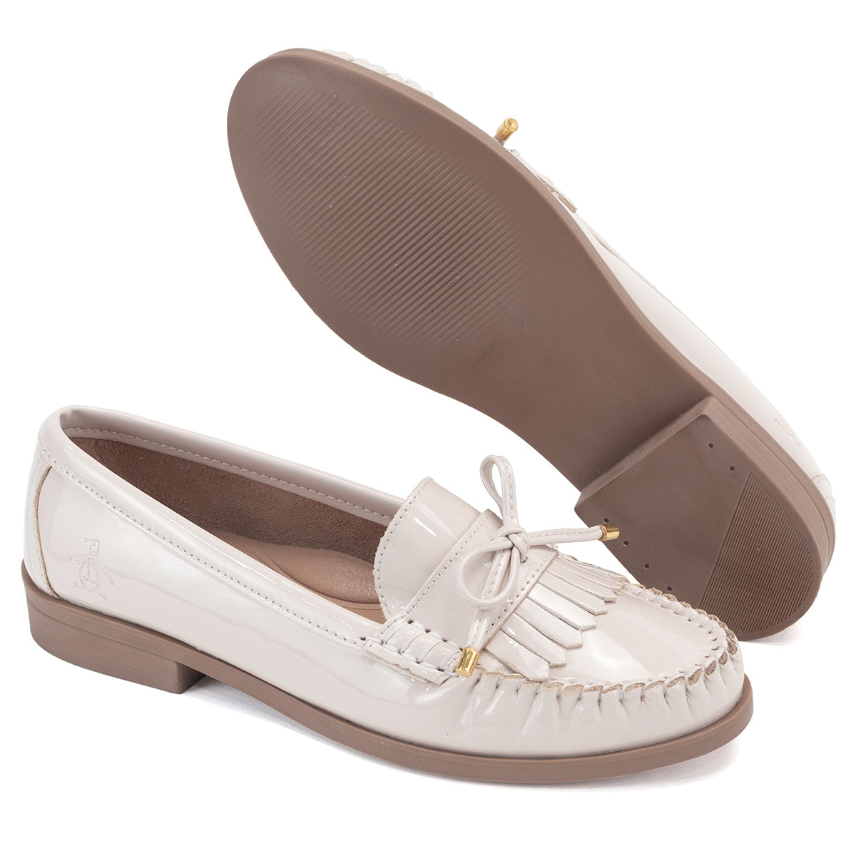 Mocasin Style Malva Hueso