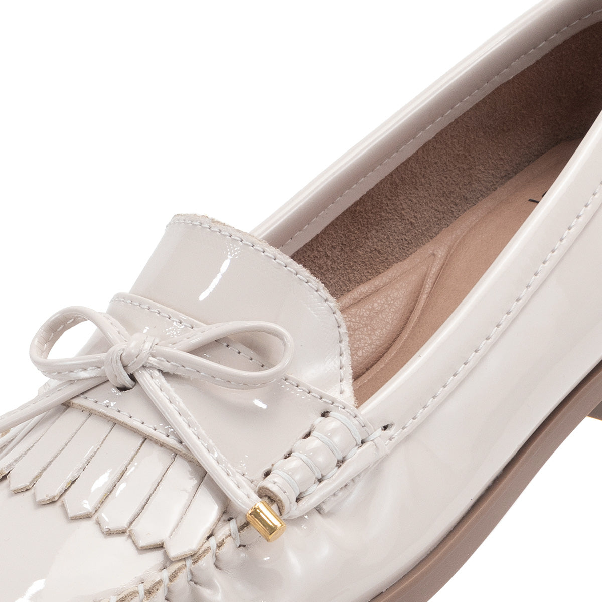 Mocasin Style Malva Hueso