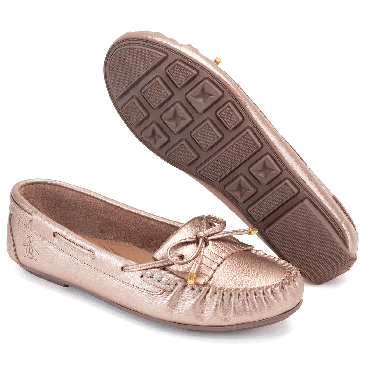 Mocasin  Style Celina Rose Gold