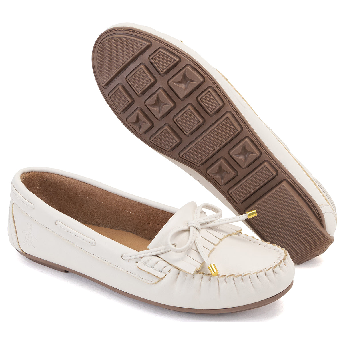 Mocasin  Style Celina Hueso