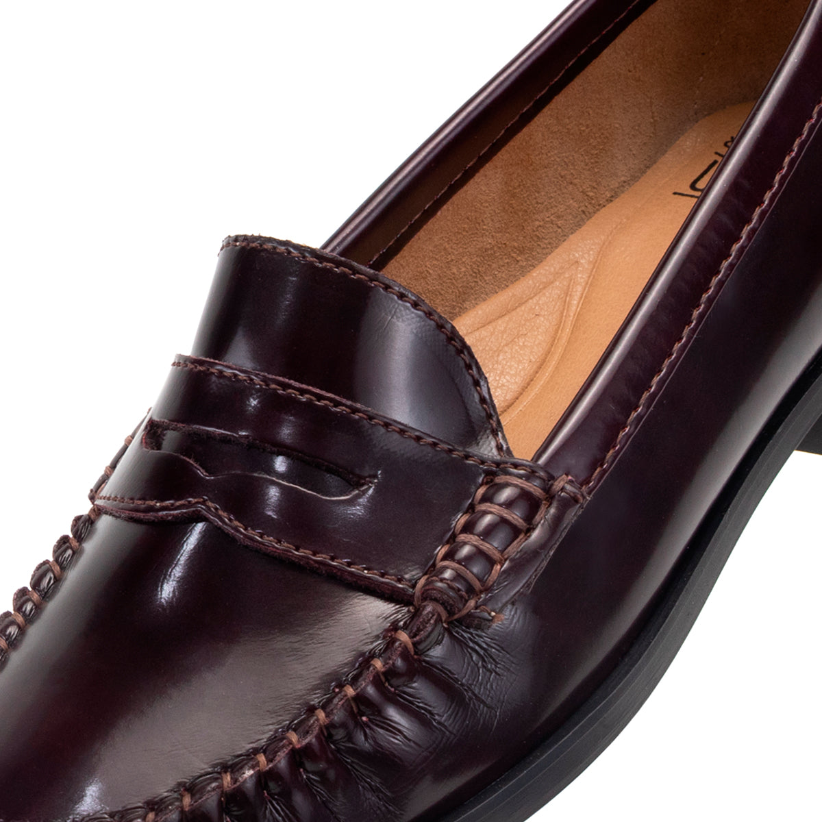 Mocasin Style Bruna Burgundy