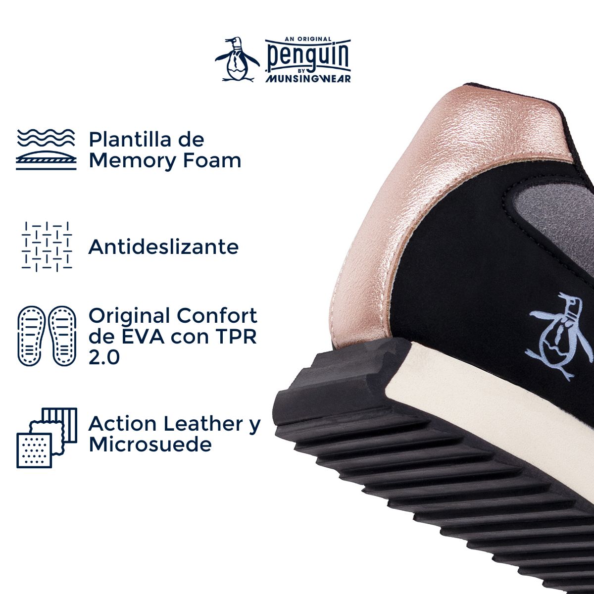 Tenis Style Aura Gris