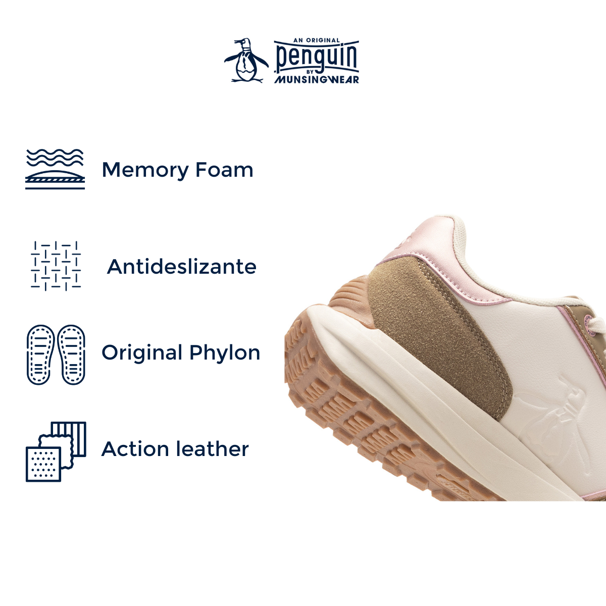 Tenis Style Lya Beige