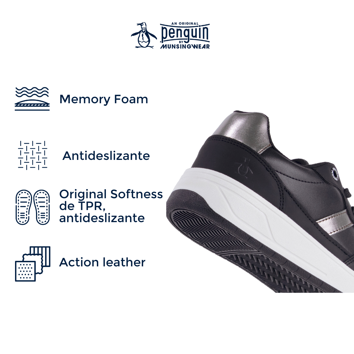 Tenis Style Elsie Negro