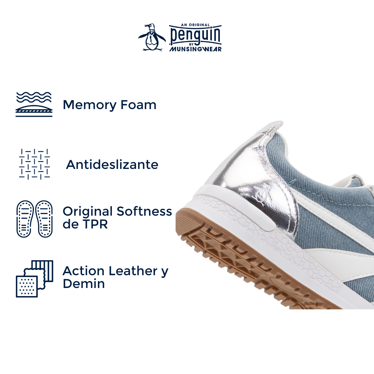 Tenis Style Daisy Azul Demin