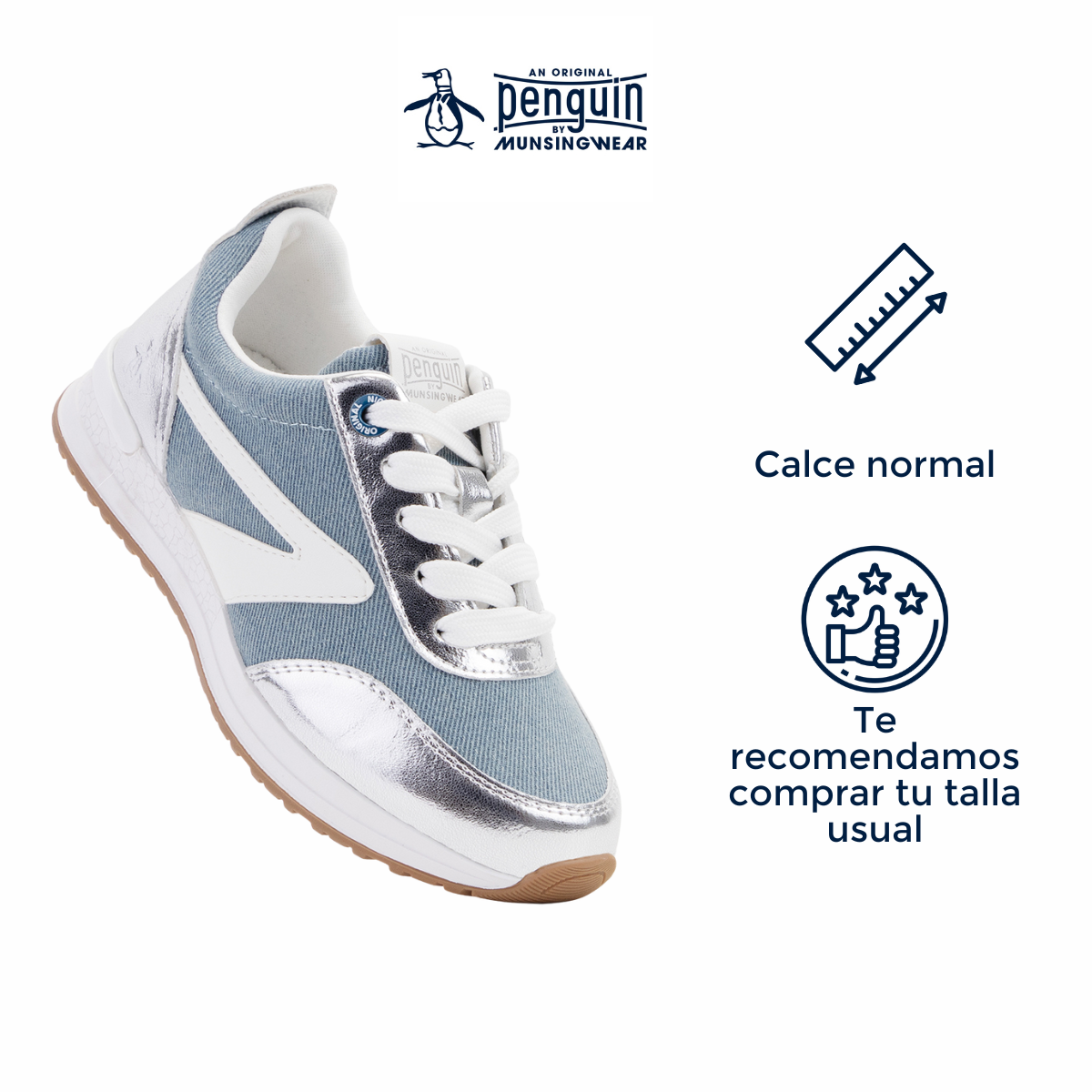 Tenis Style Daisy Azul Demin