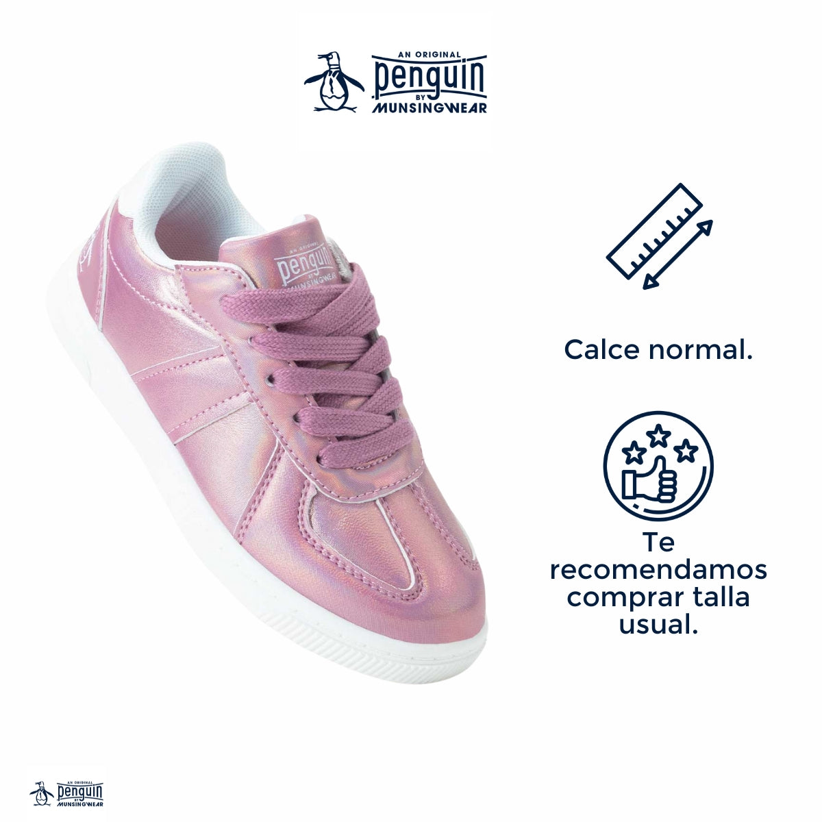 Tenis Style Donna Rosa Tornasol