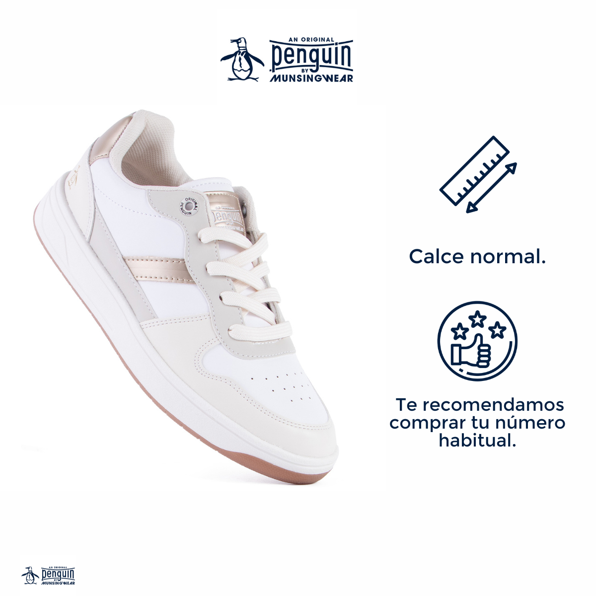 Tenis Style Elsie Beige