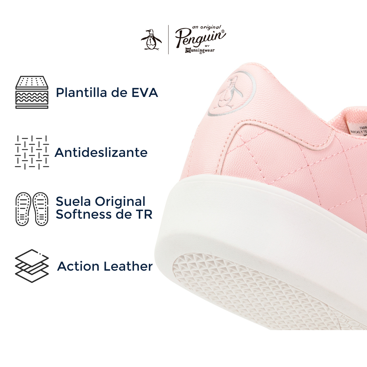 Tenis Style Cloe Rosa