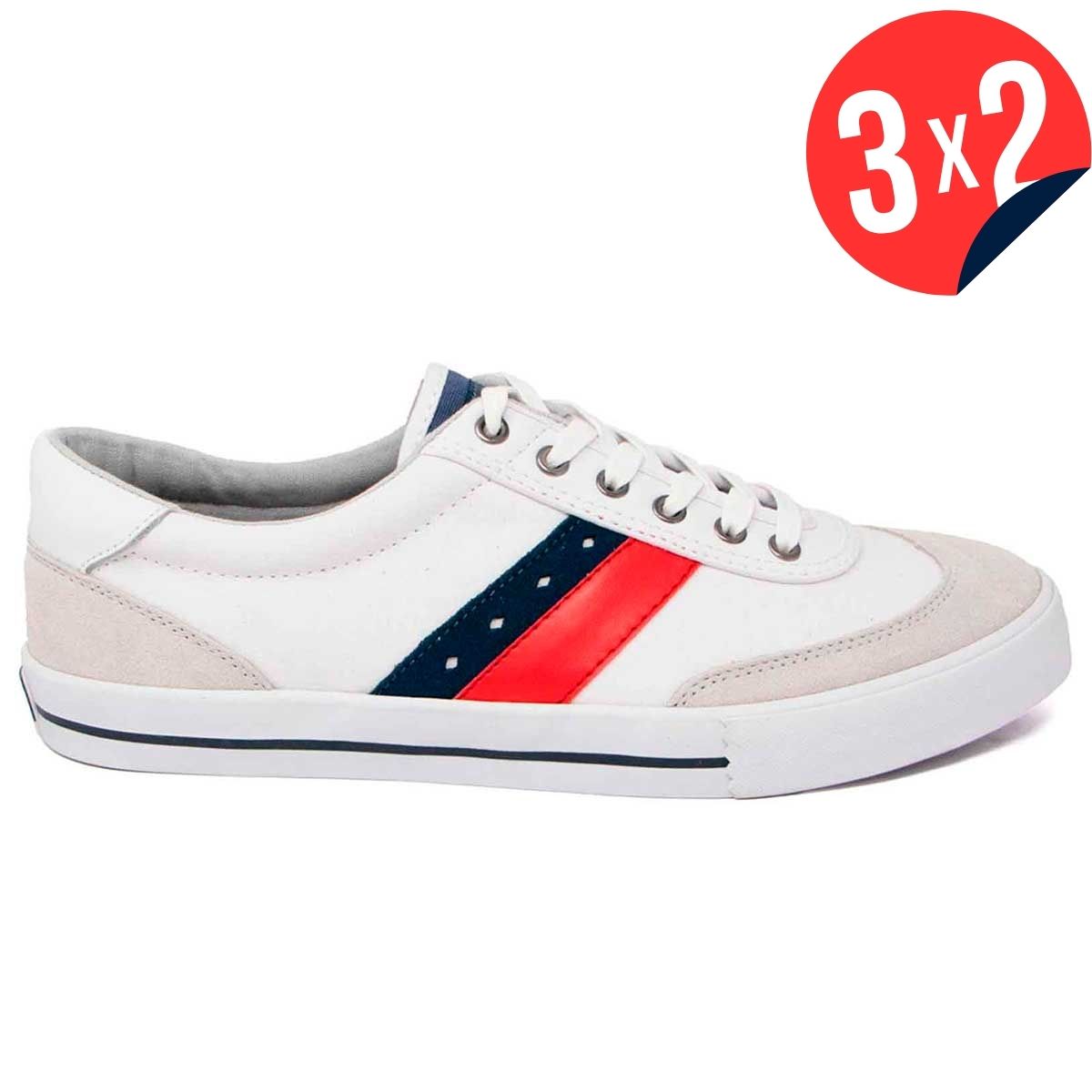 Tenis Braylon Style Blanco Multicolor