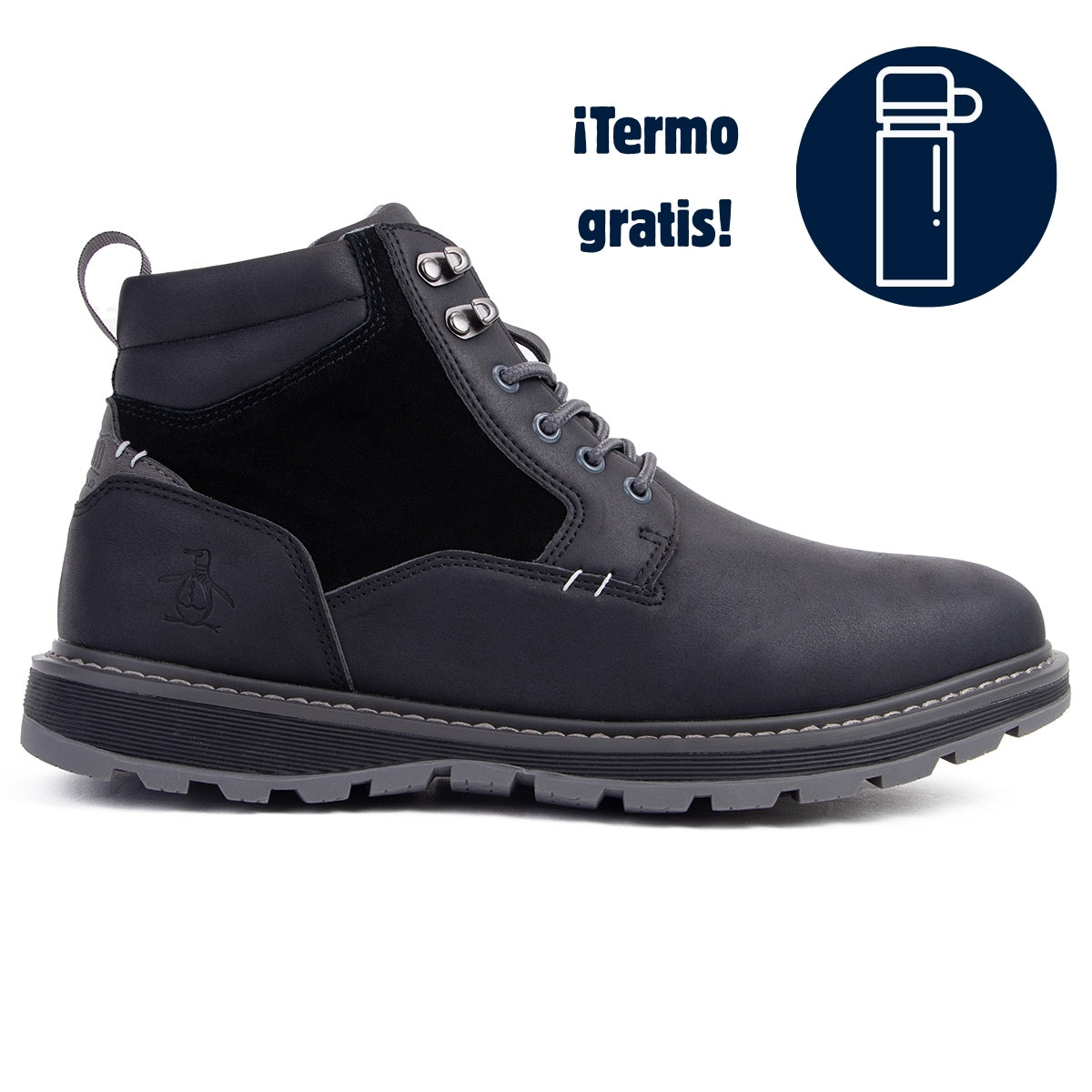 Bota Hiker Style Chuck Negro