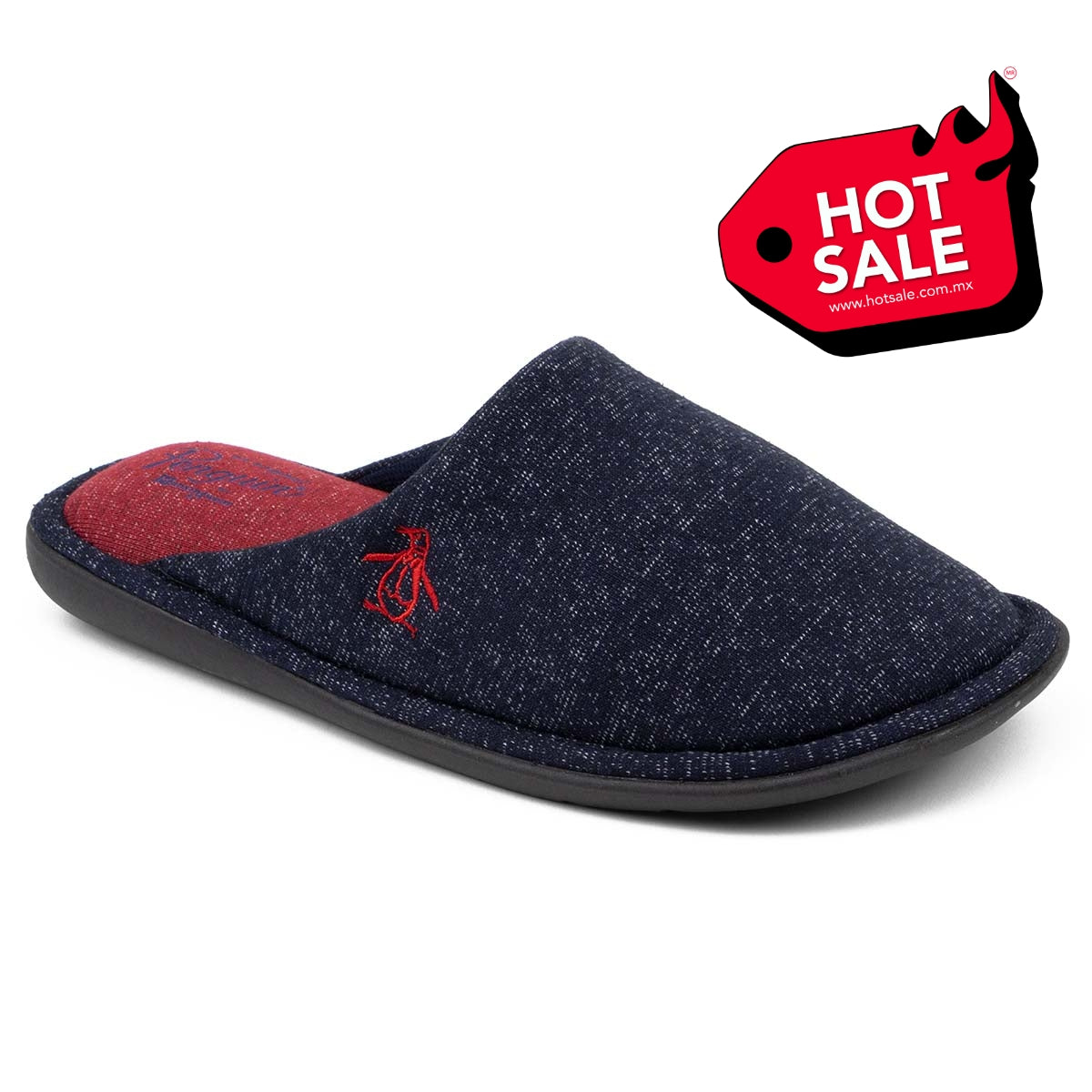 Pantufla Style Freitag Azul Marino