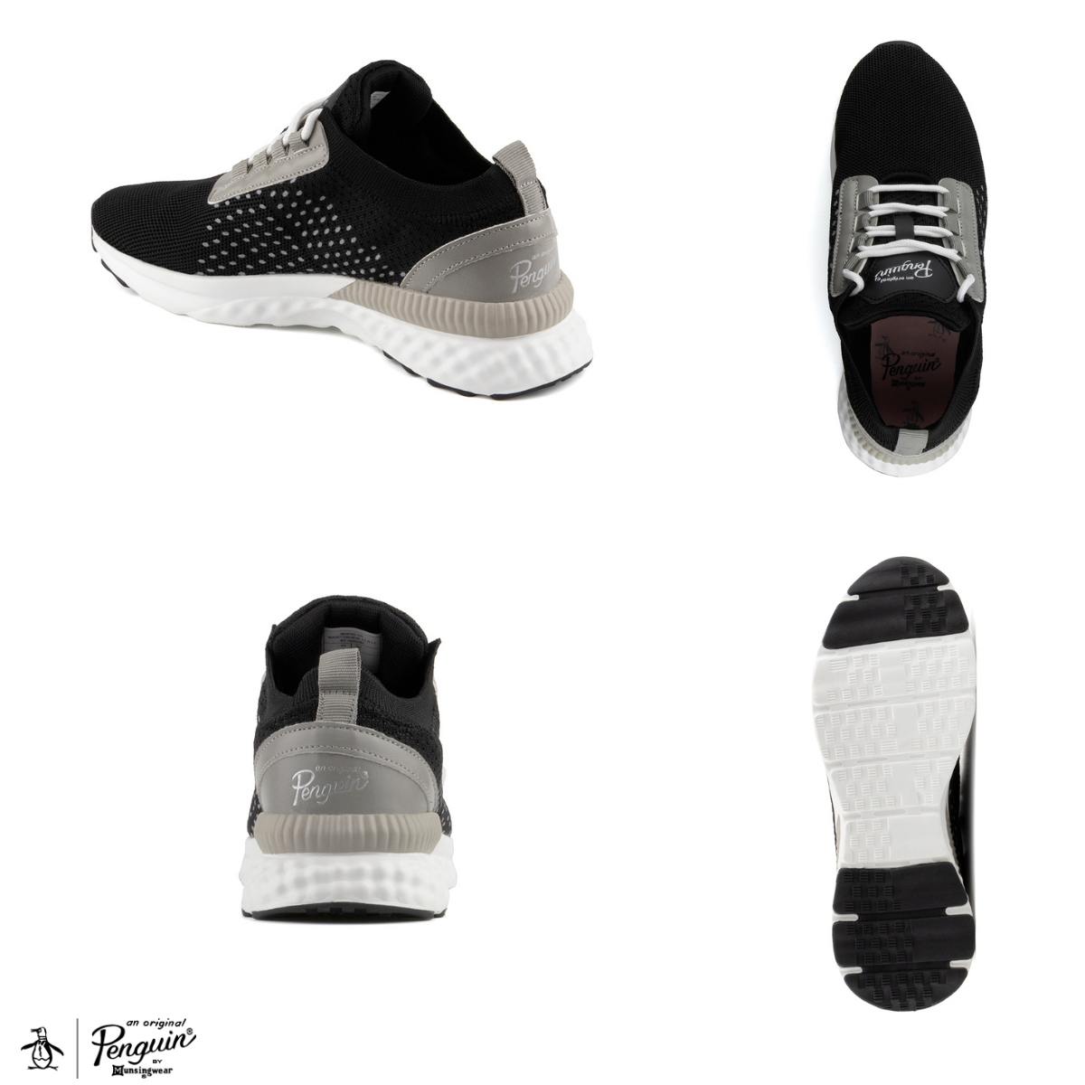 Tenis Para Mujer Original Penguin Style Helen Negro