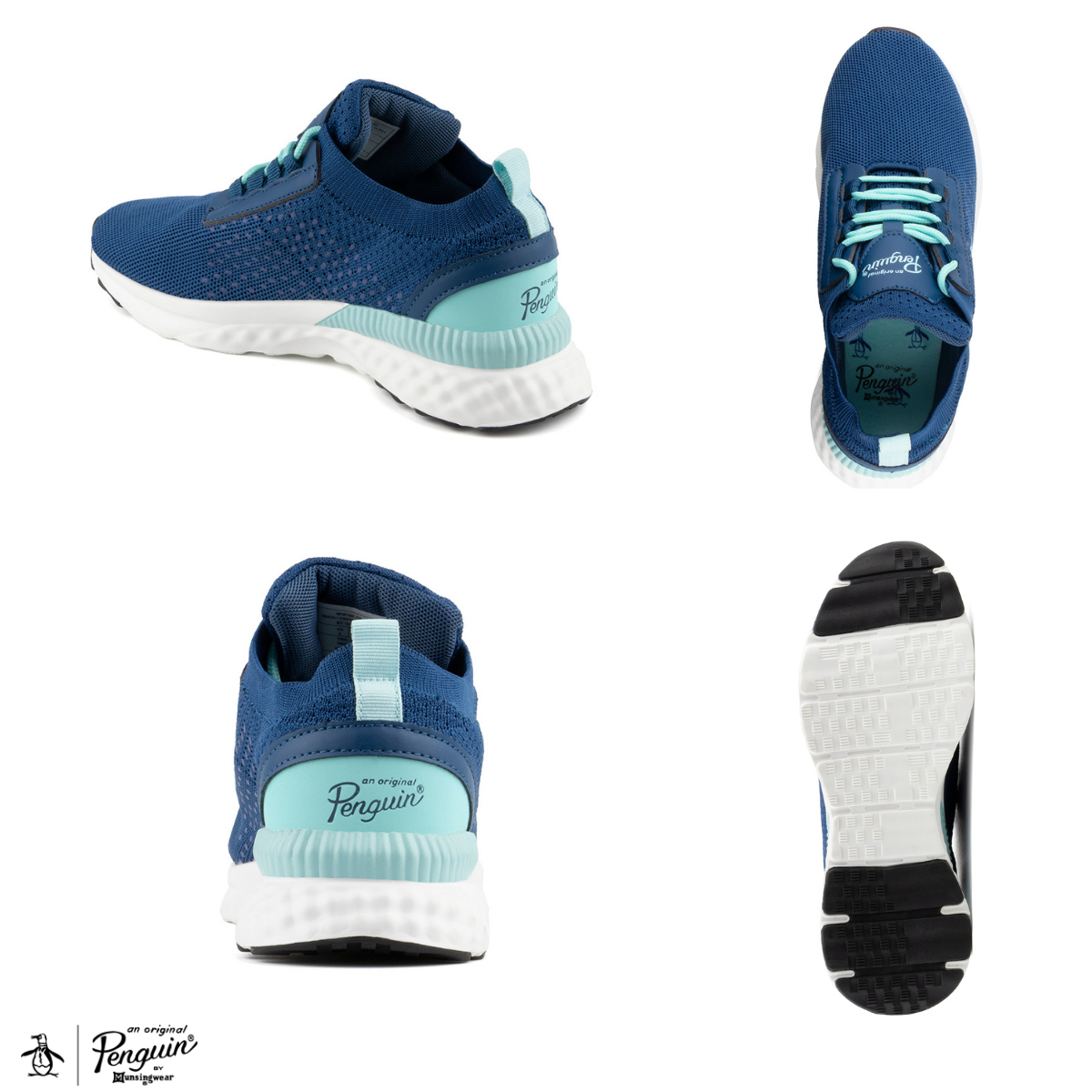 Tenis Para Mujer Original Penguin Style Helen Azul Marino
