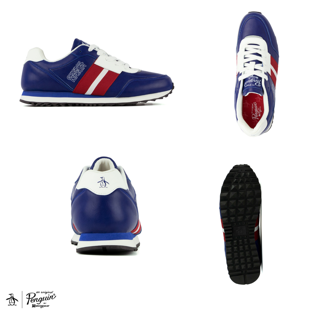 Tenis Original Penguin Style Markus Azul Rey