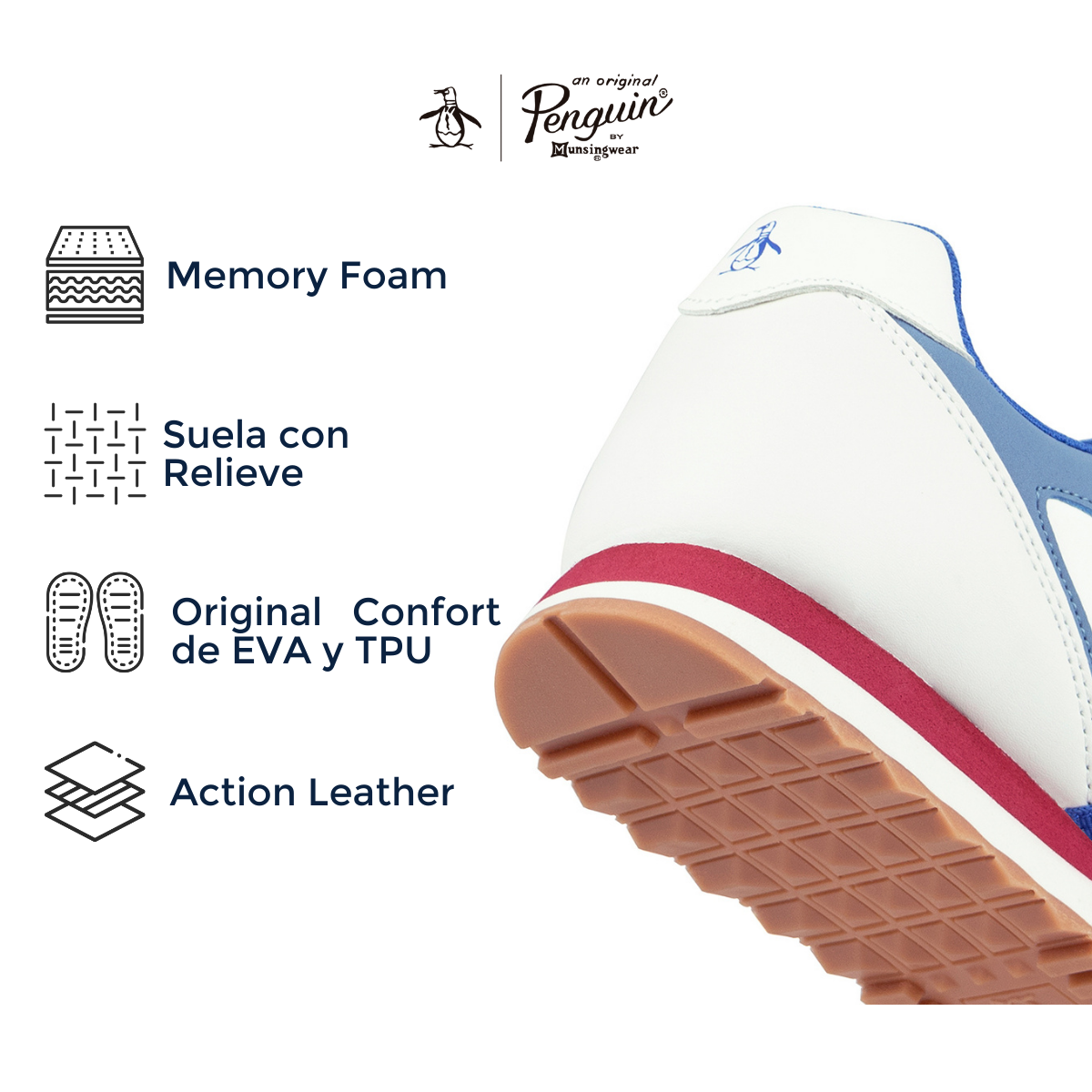 Tenis Original Penguin Style Markus Blanco