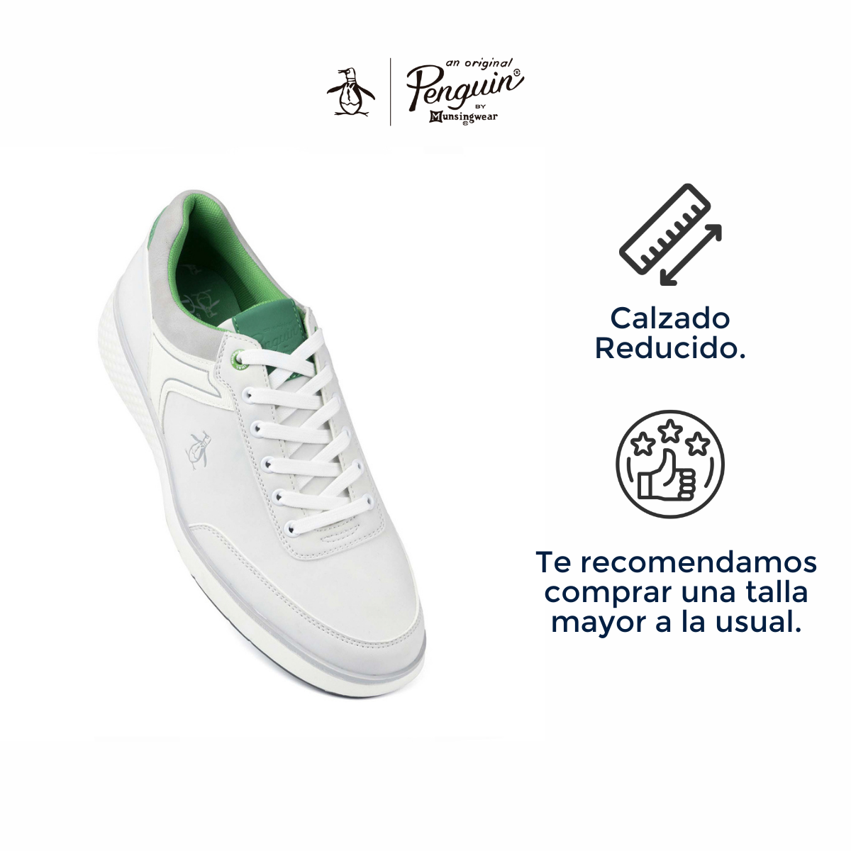 Tenis Para Hombre Original Penguin Style Goran Blanco