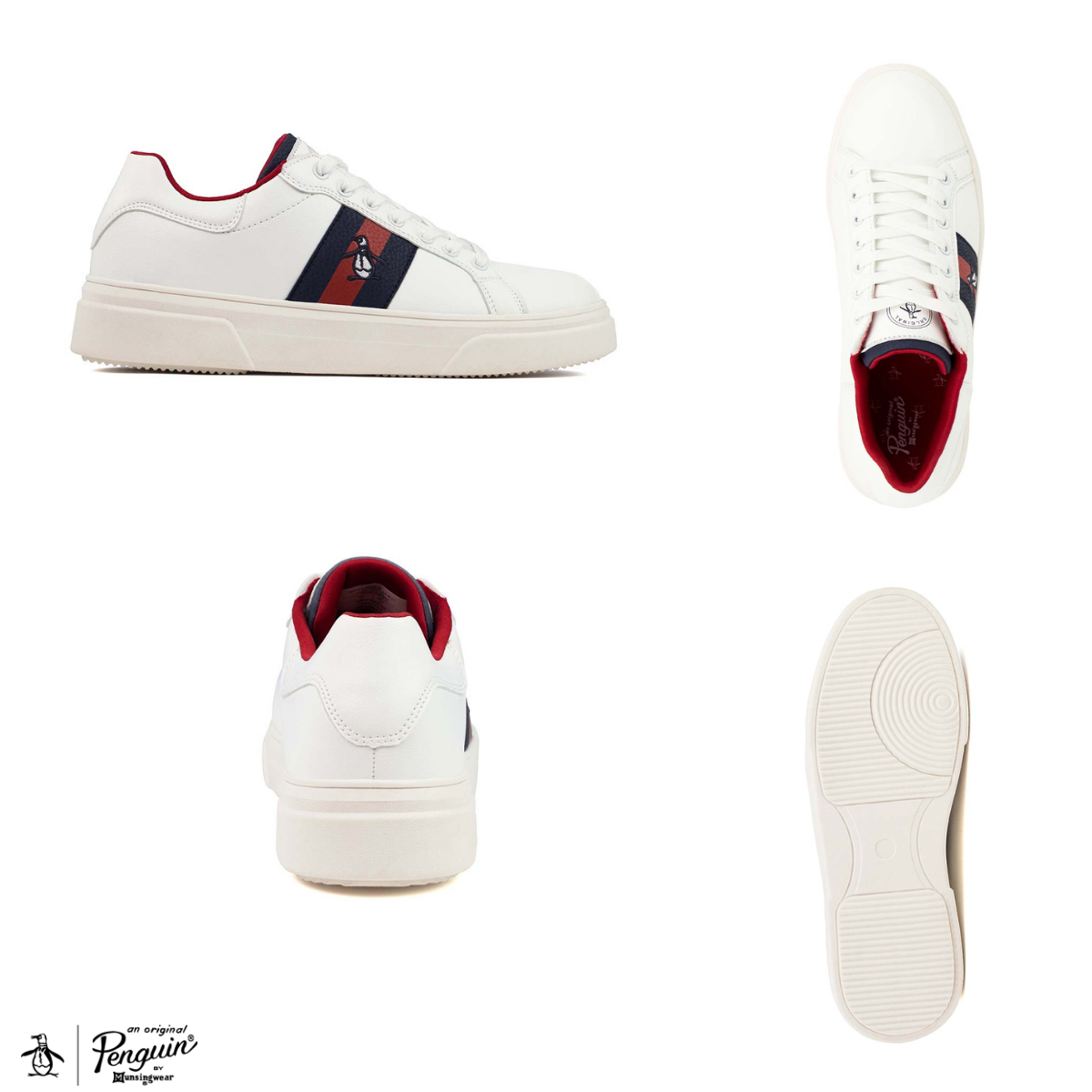 Tenis Para Hombre Original Penguin Style Kilian Blanco