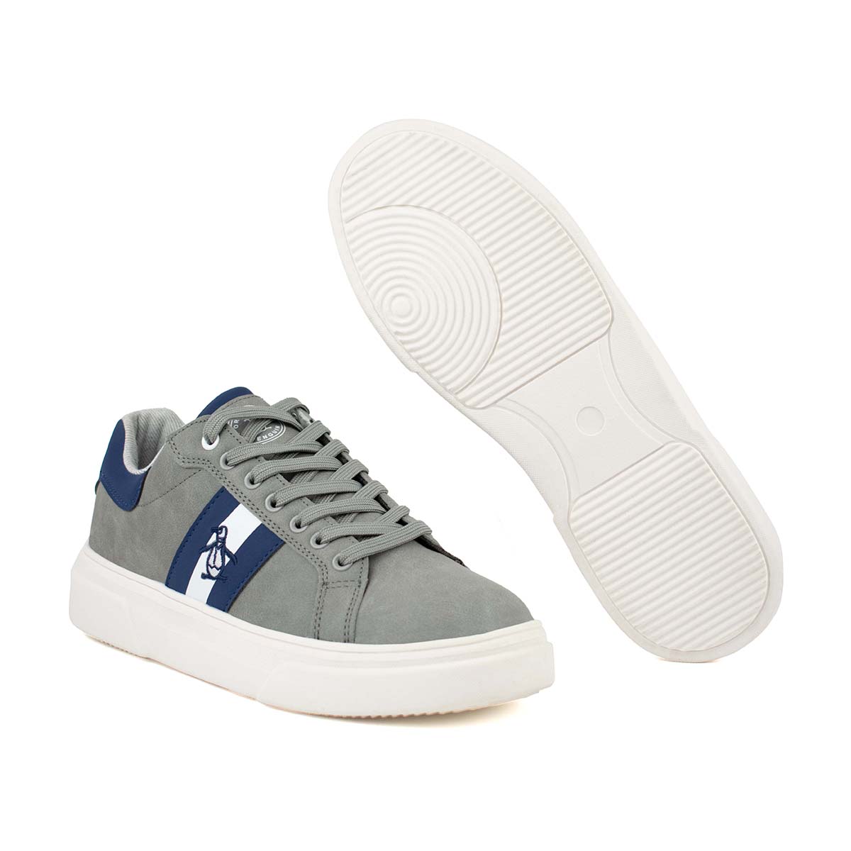 Tenis Para Hombre Original Penguin Style Kilian Gris