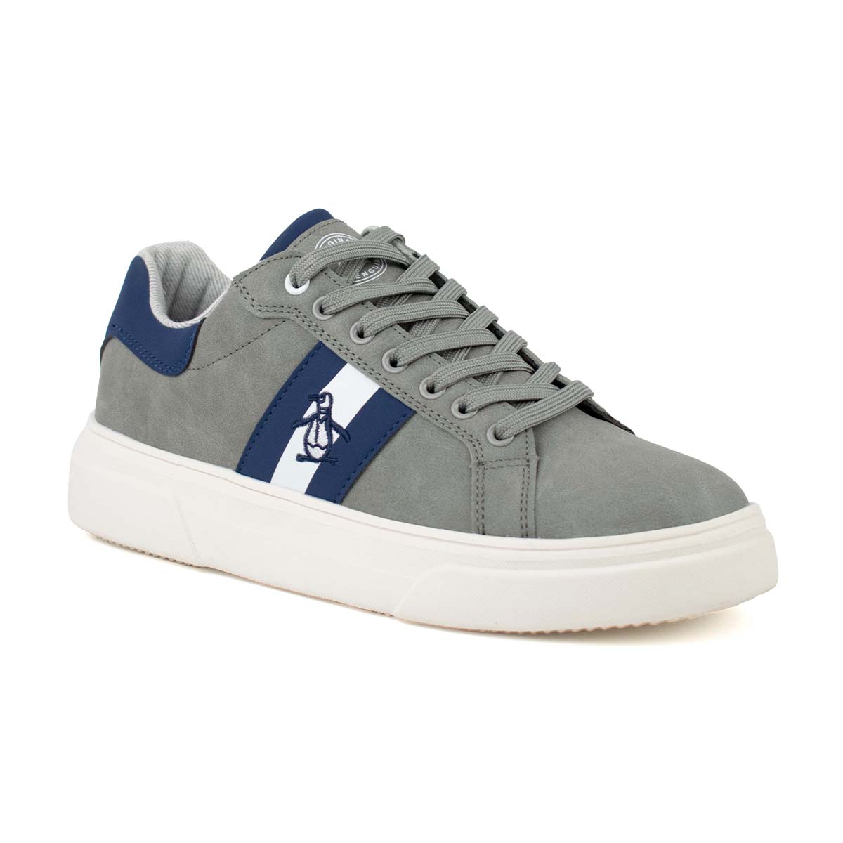 Tenis Para Hombre Original Penguin Style Kilian Gris