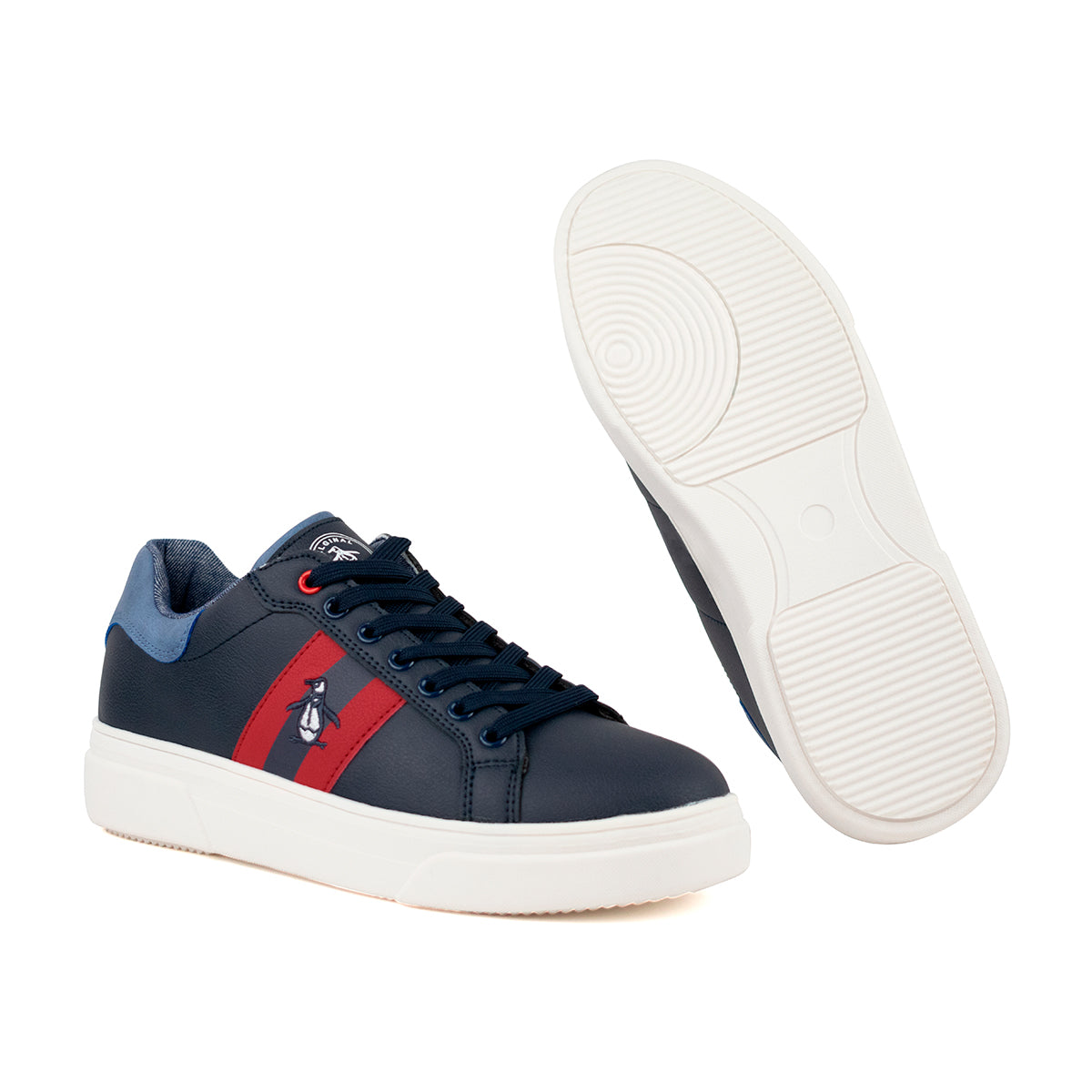 Tenis Para Hombre Original Penguin Style Kilian Azul Marino