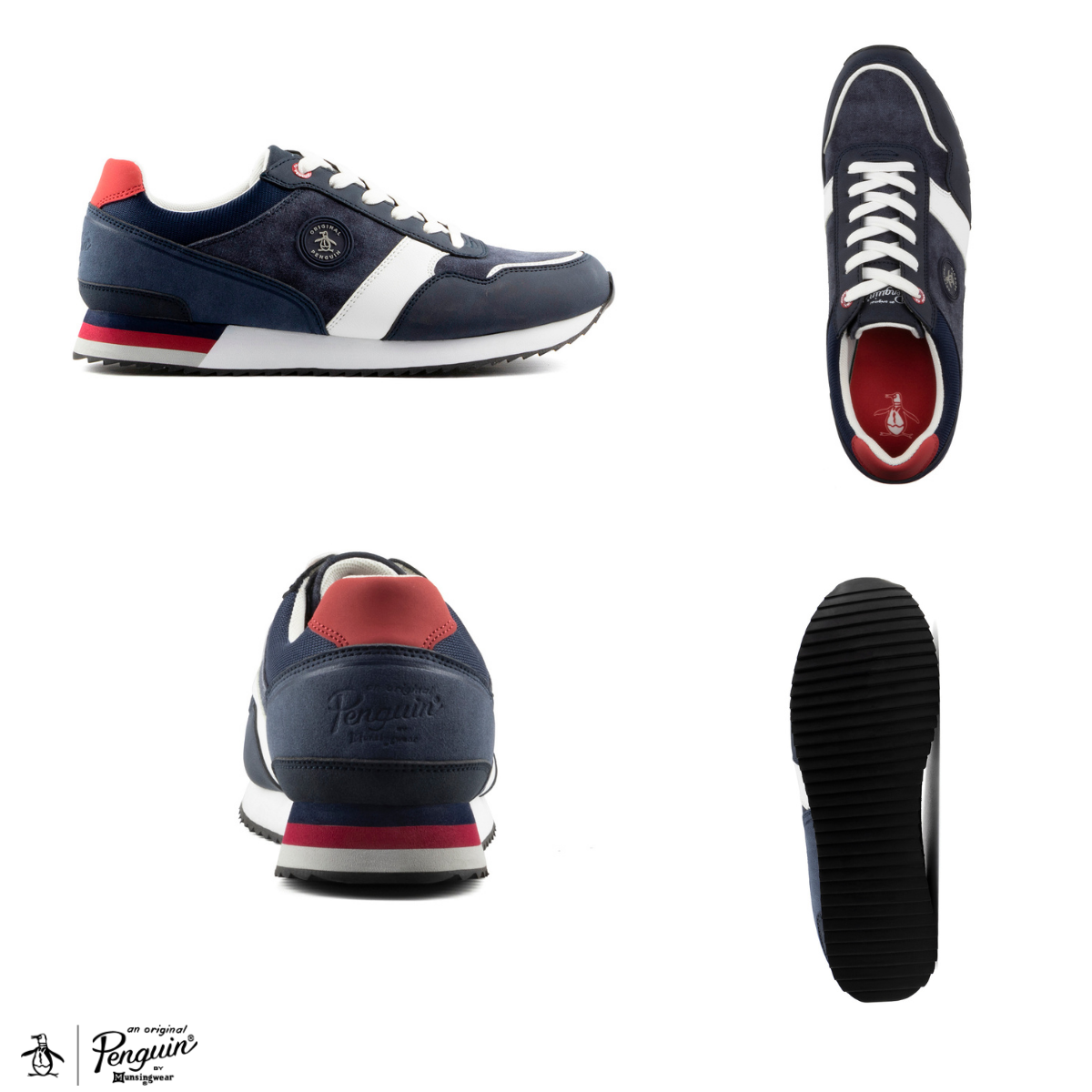 Tenis Original Penguin Style Viggo Azul Marino