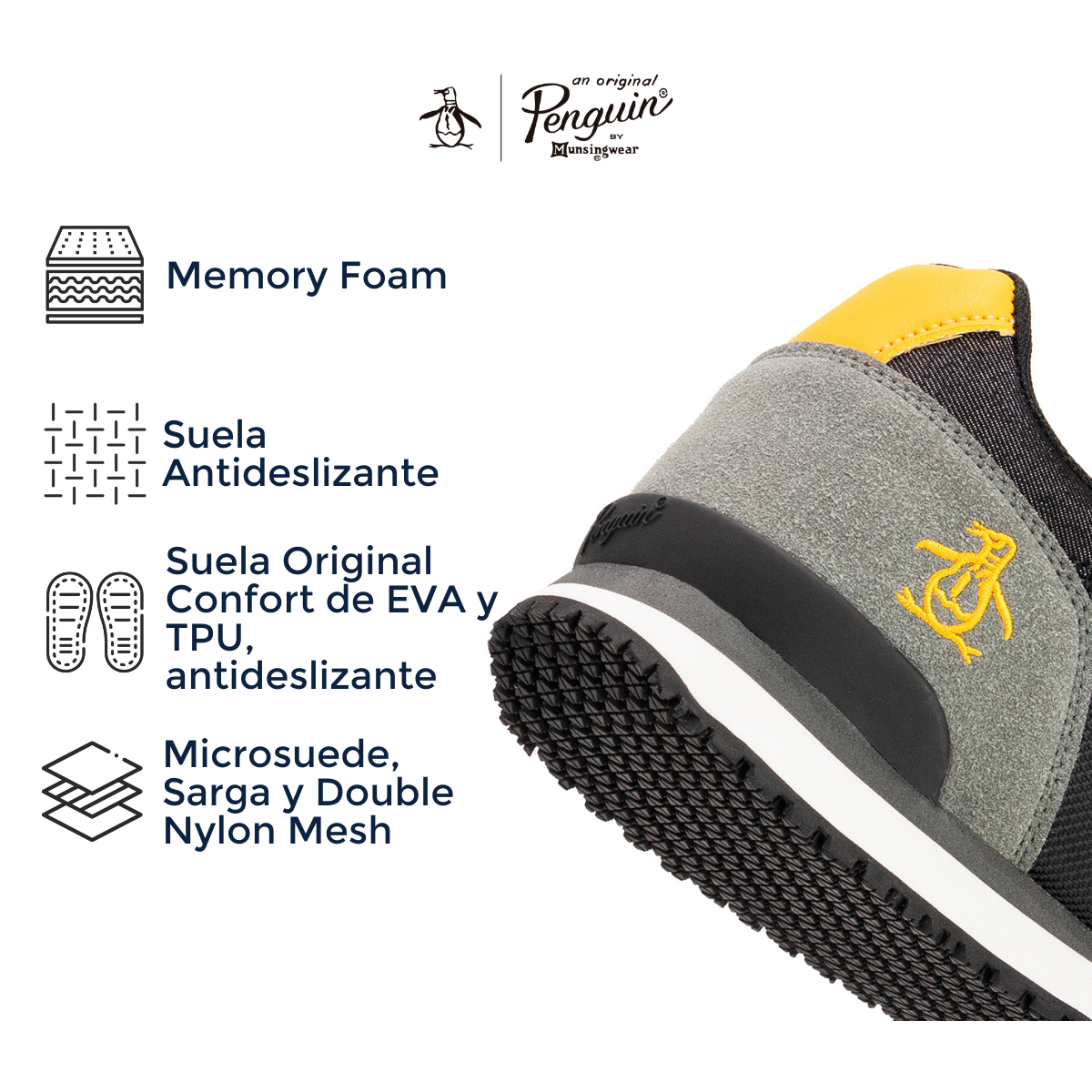 Tenis Original Penguin Style Robert Negro