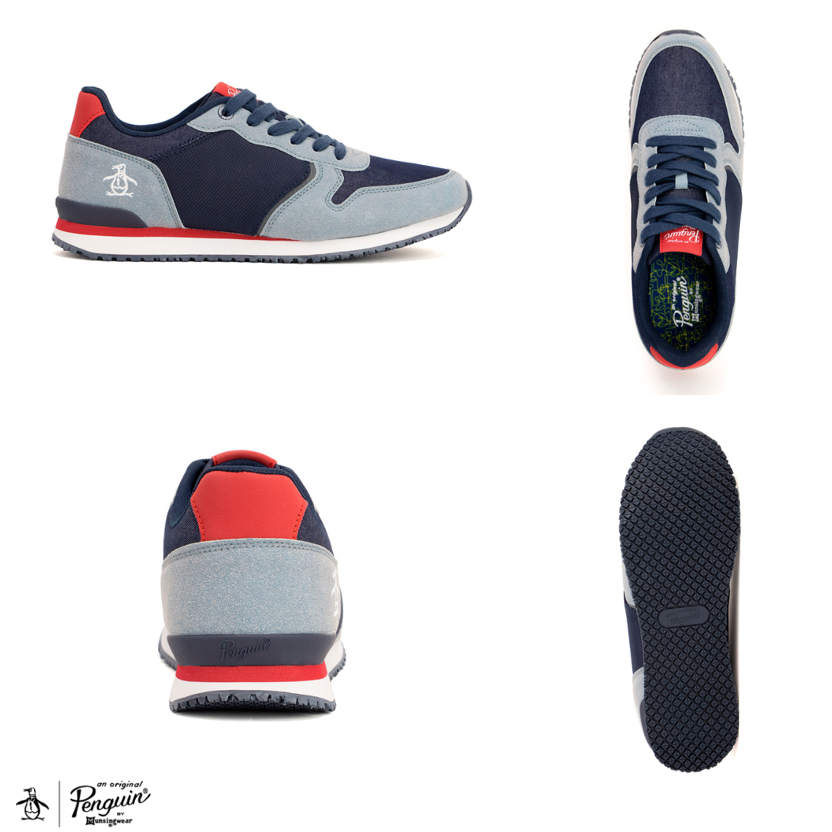 Tenis Original Penguin Style Robert Azul
