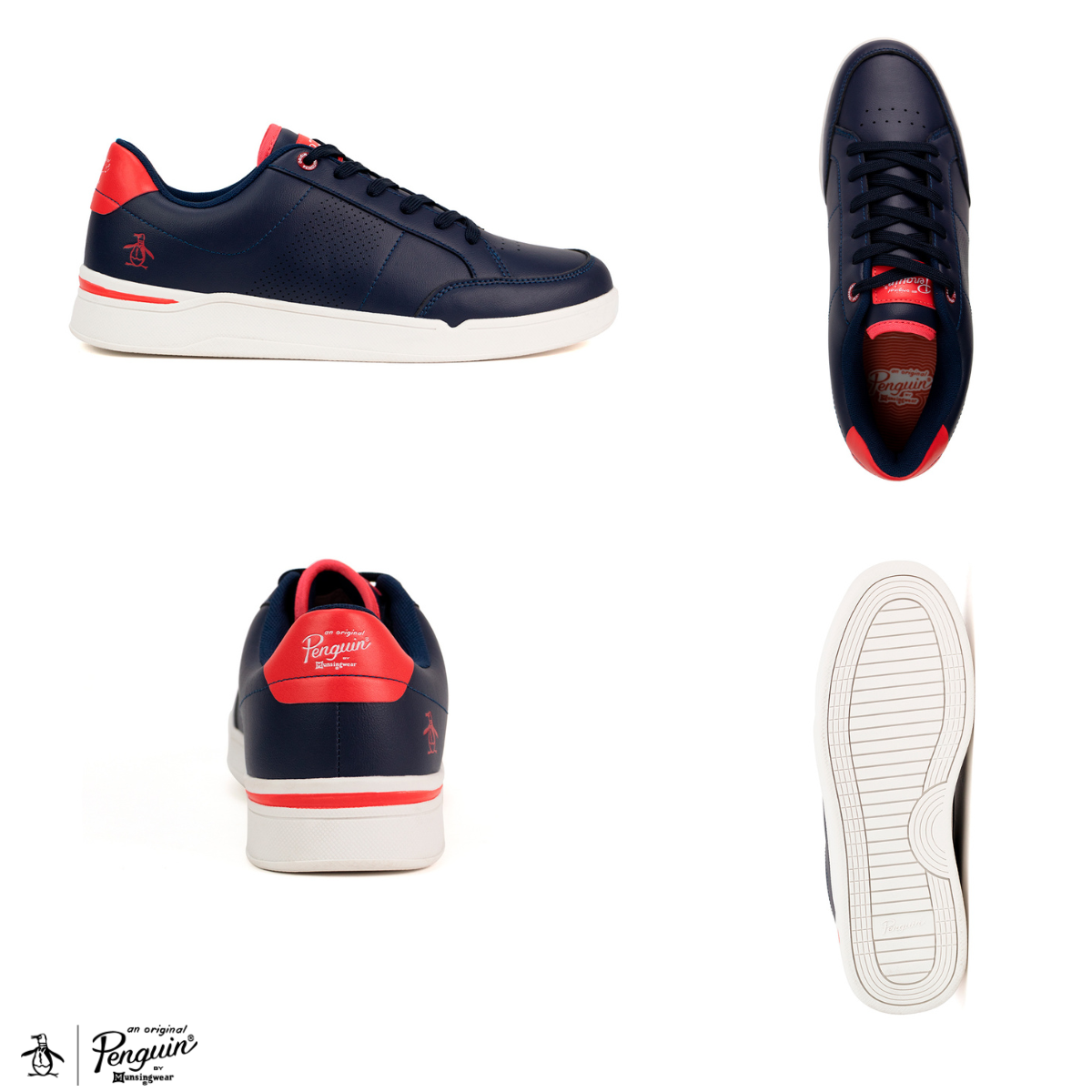 Tenis Original Penguin Style Logan Azul Marino
