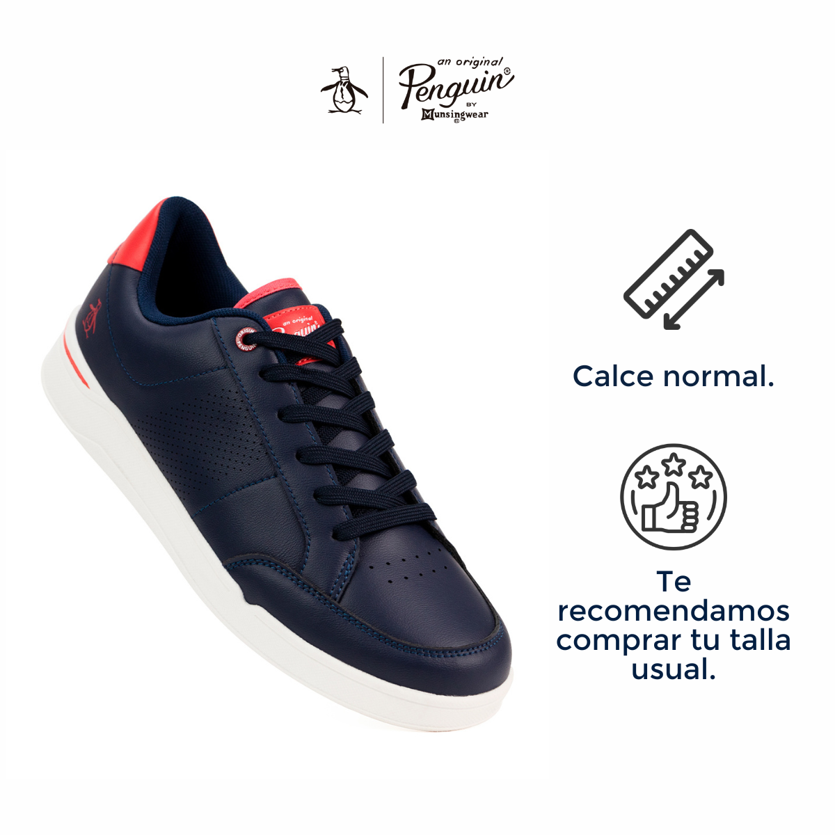 Tenis Original Penguin Style Logan Azul Marino
