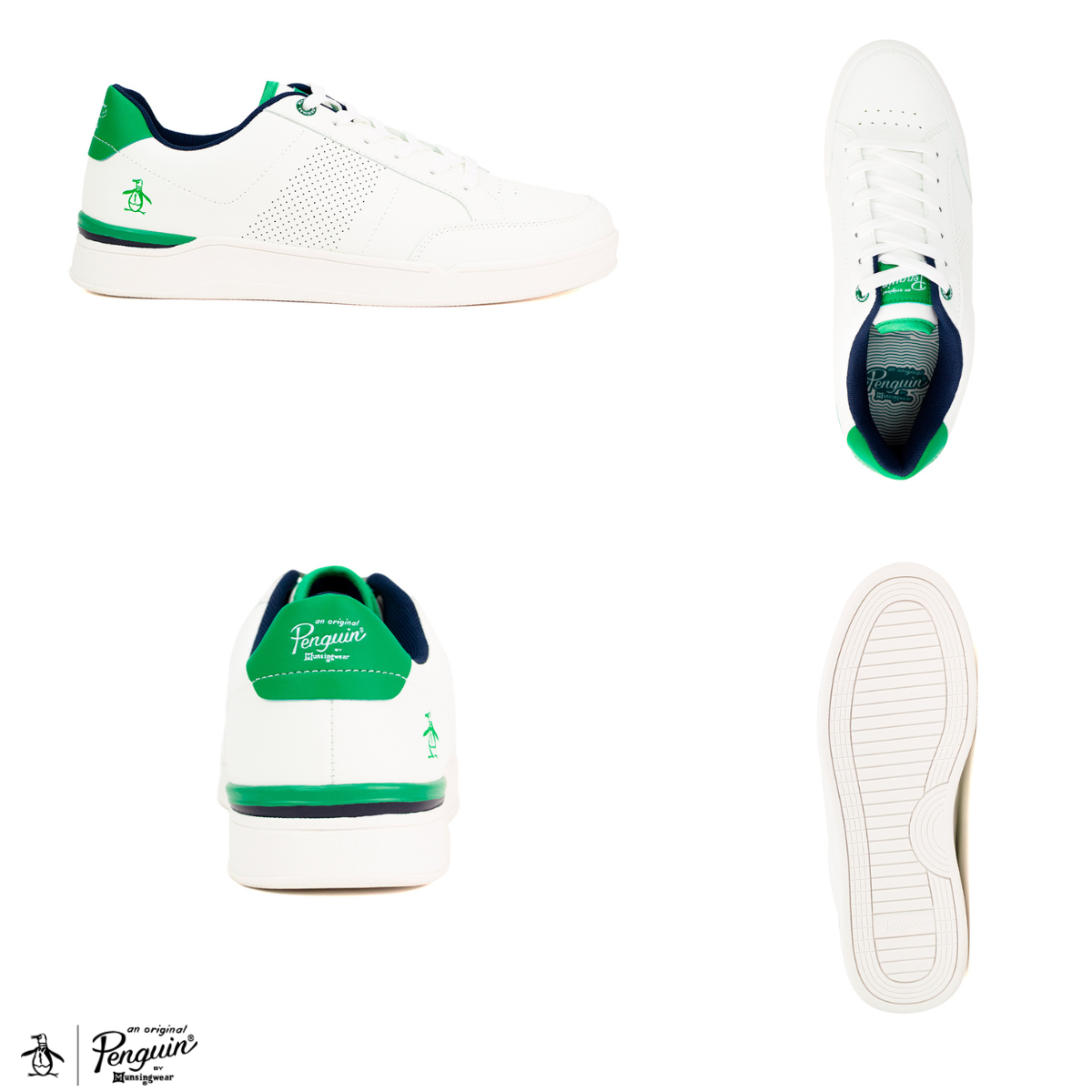 Tenis Original Penguin Style Logan Blanco