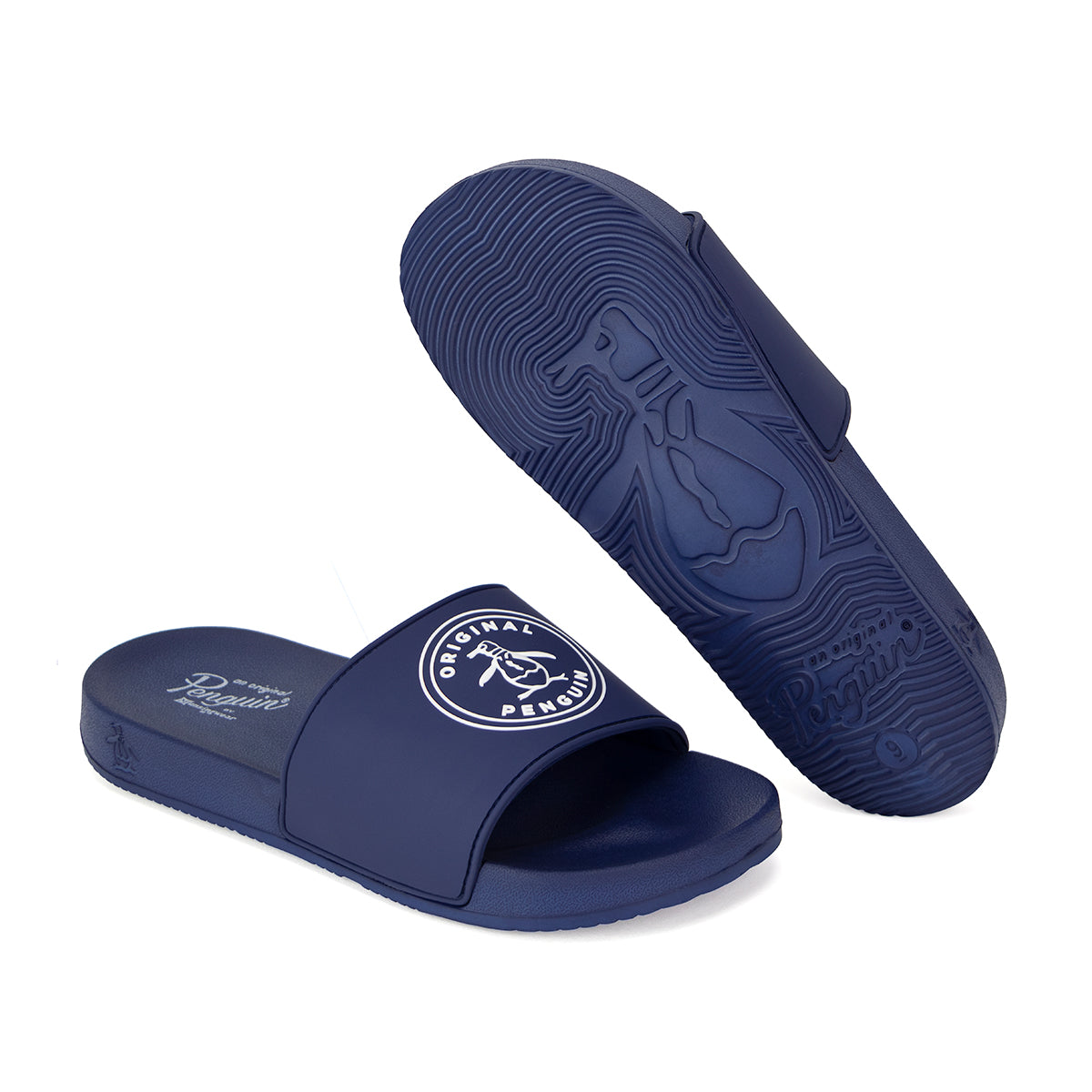 Sandalia Original Penguin Style Kuber Azul Marino