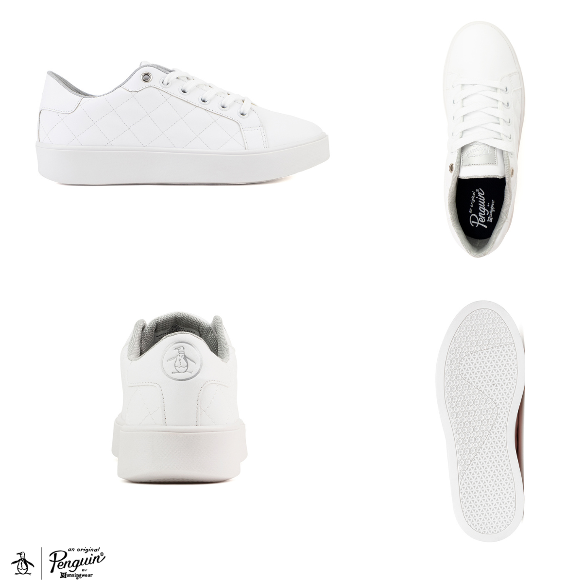 Tenis Original Penguin Style Cloe Blanco