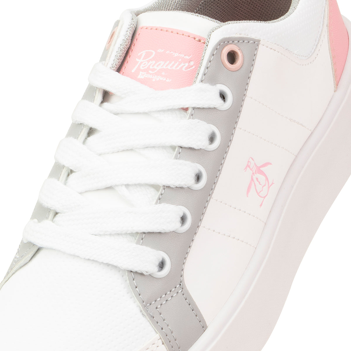 Tenis Original Penguin Style Lissa Blanco-Gris