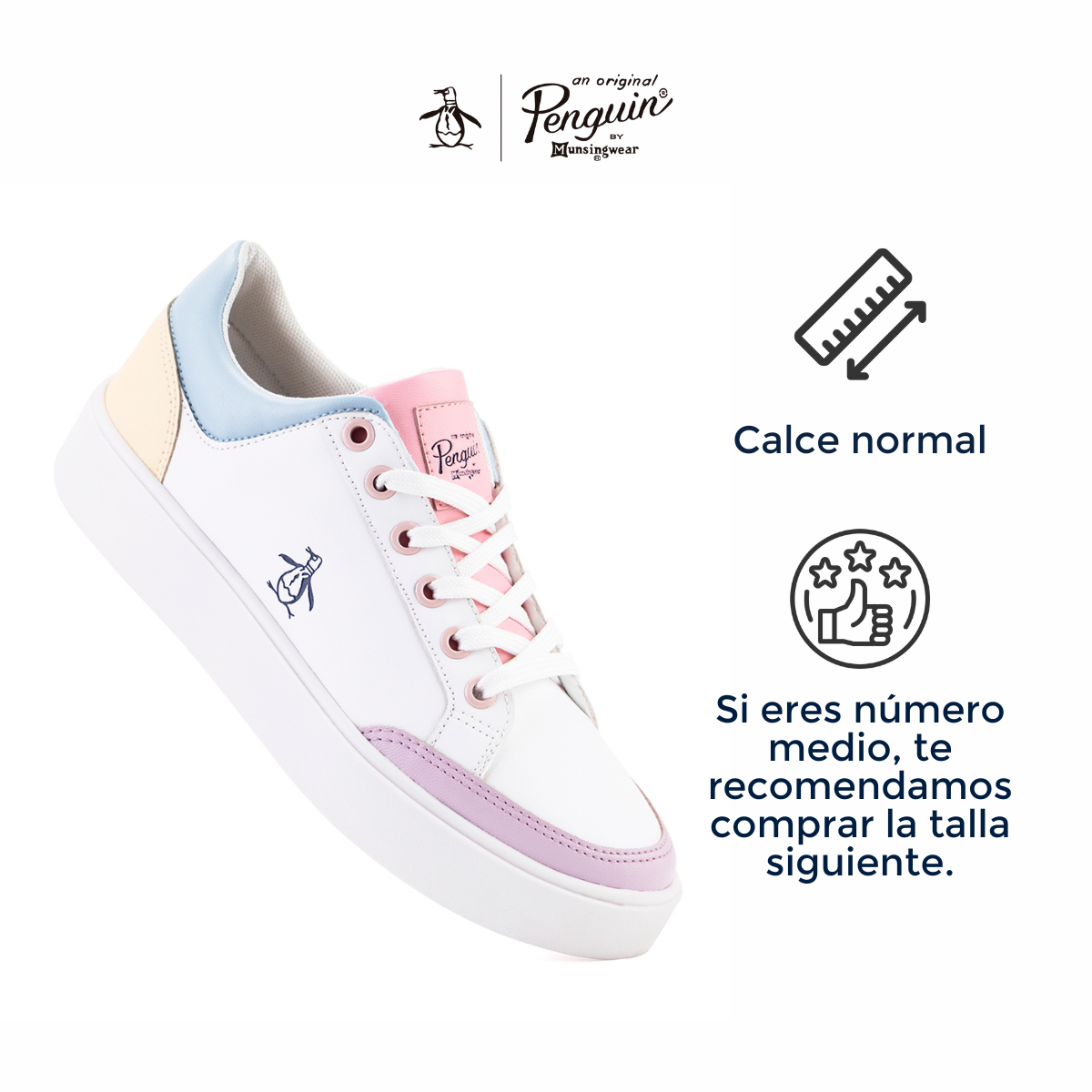 Tenis Original Penguin Style Janny Multicolor