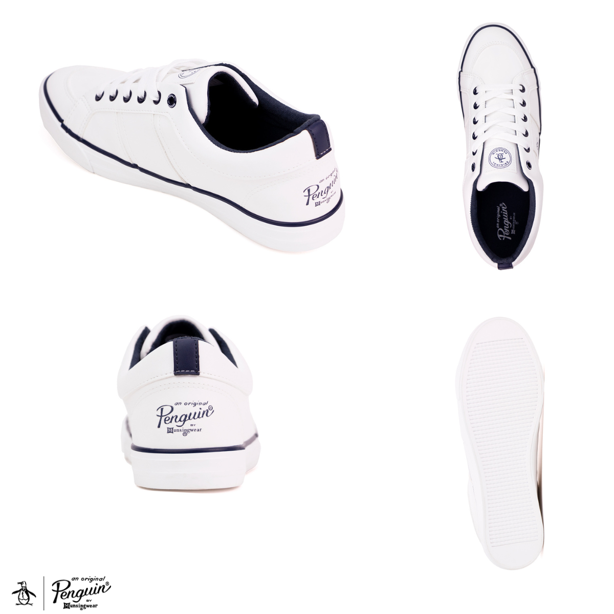 Tenis Original Penguin Style Ansel Blanco