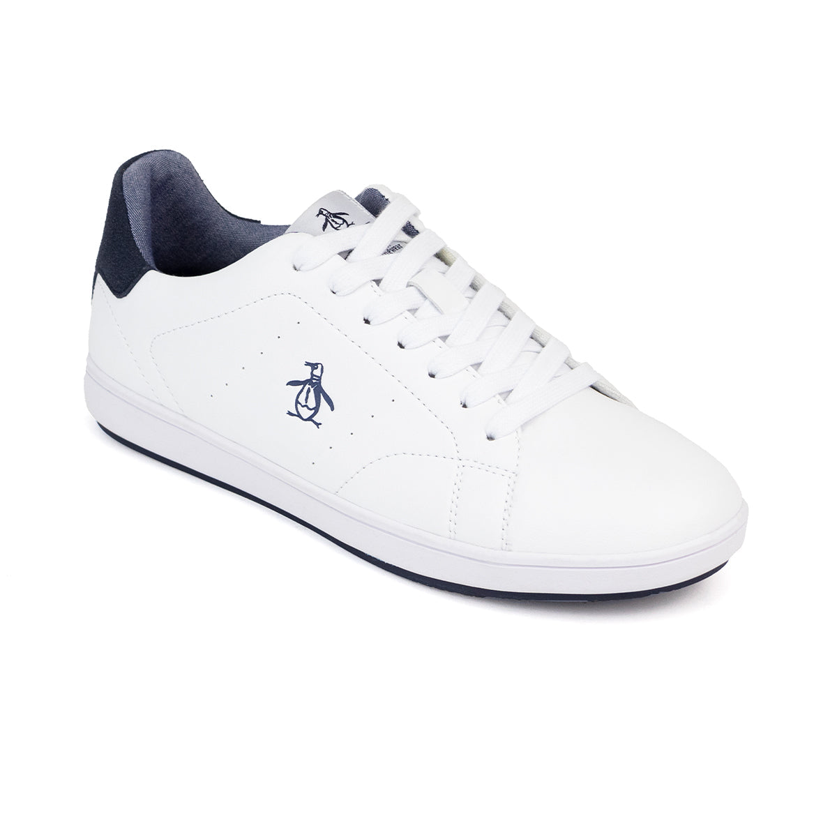 Tenis Original Penguin Style Hostin Blanco con Marino
