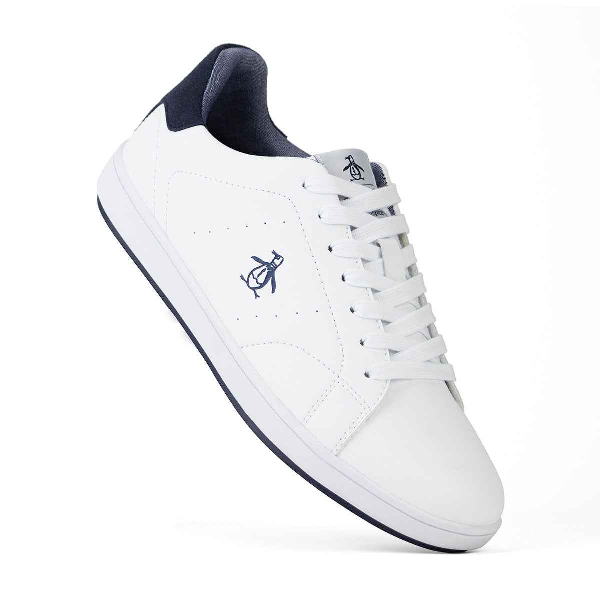 Tenis Original Penguin Style Hostin Blanco con Marino