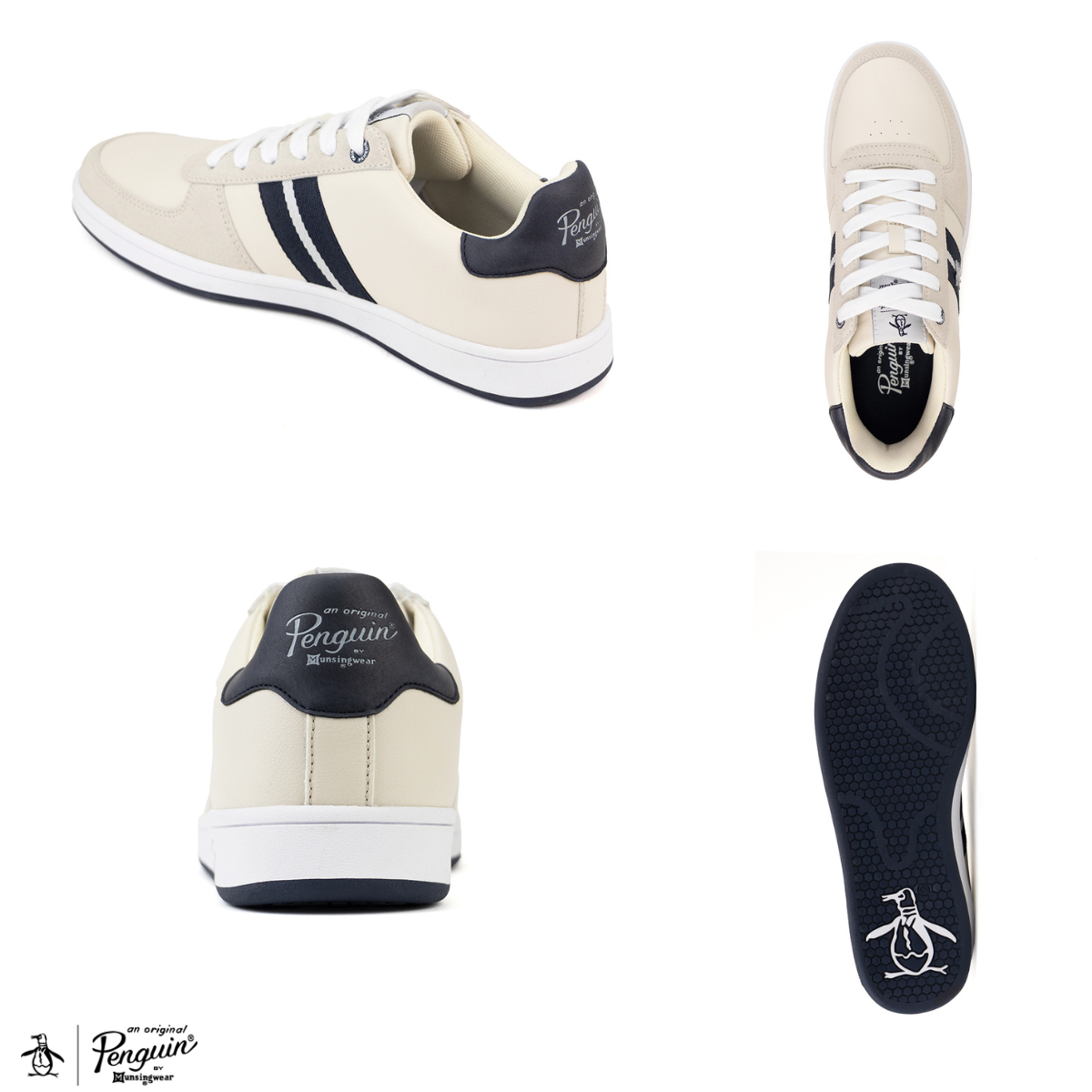 Tenis Original Penguin Style Sheen Beige