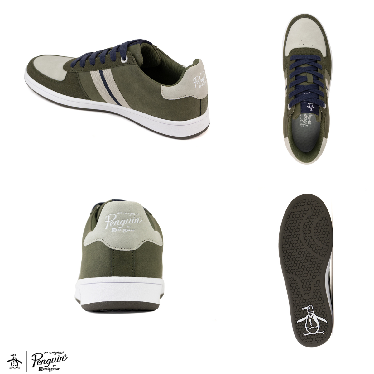 Tenis Original Penguin Style Sheen Verde