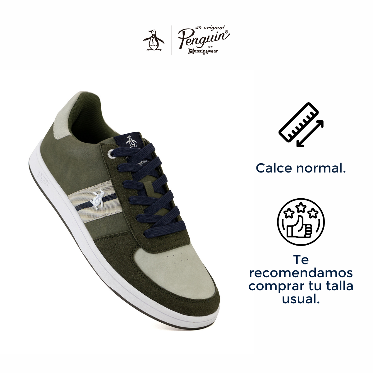 Tenis Original Penguin Style Sheen Verde