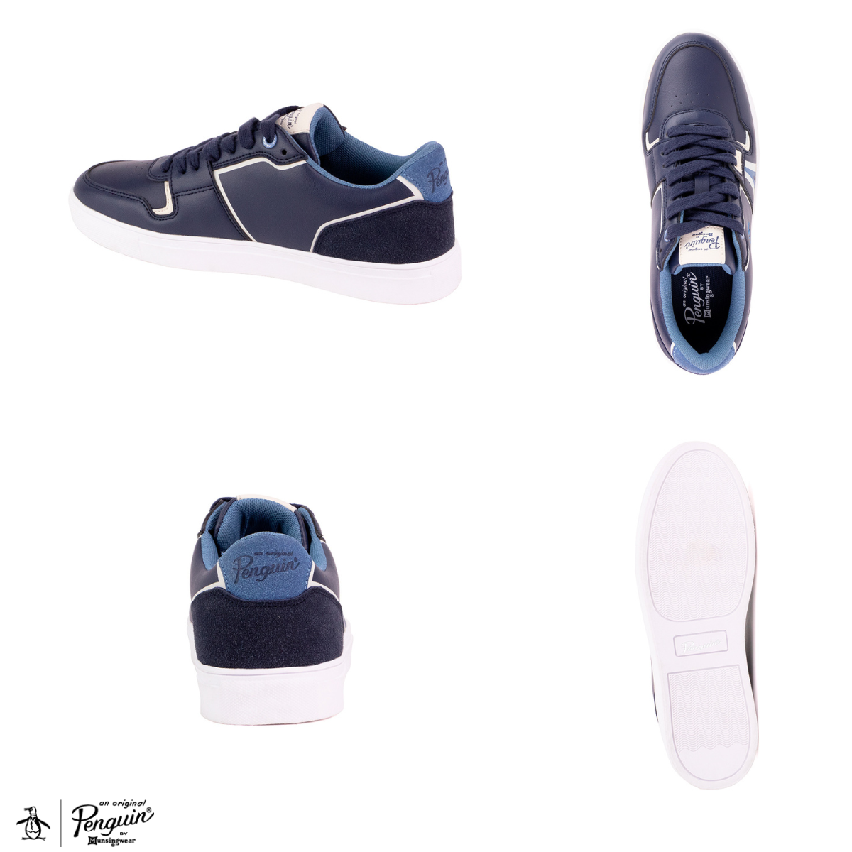 Tenis Original Penguin Style Ross Azul Marino
