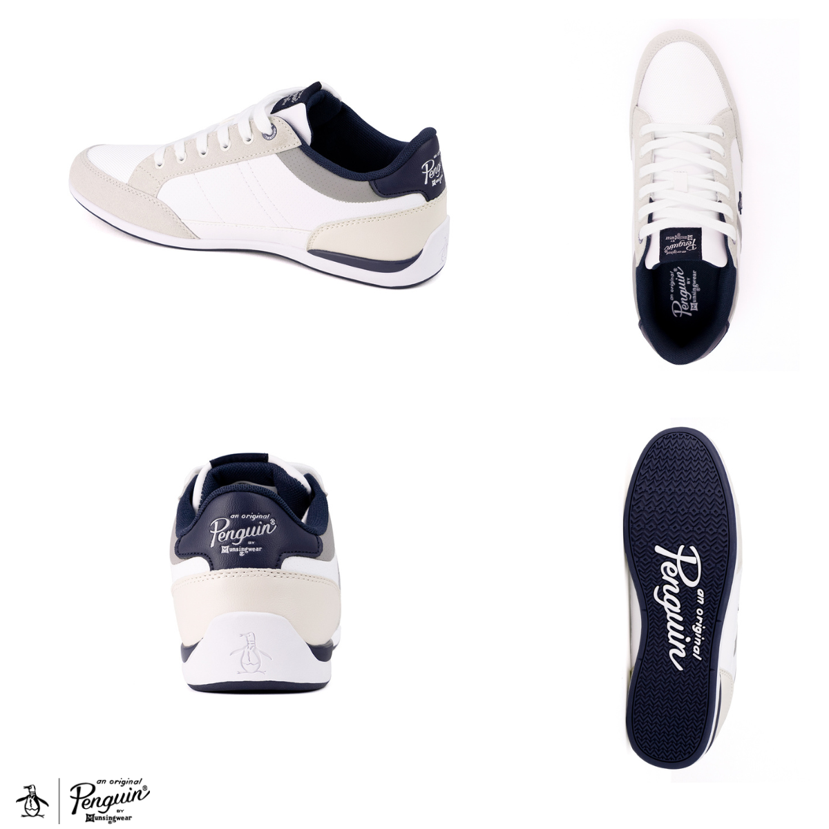 Tenis Style Bruce Blanco con Azul