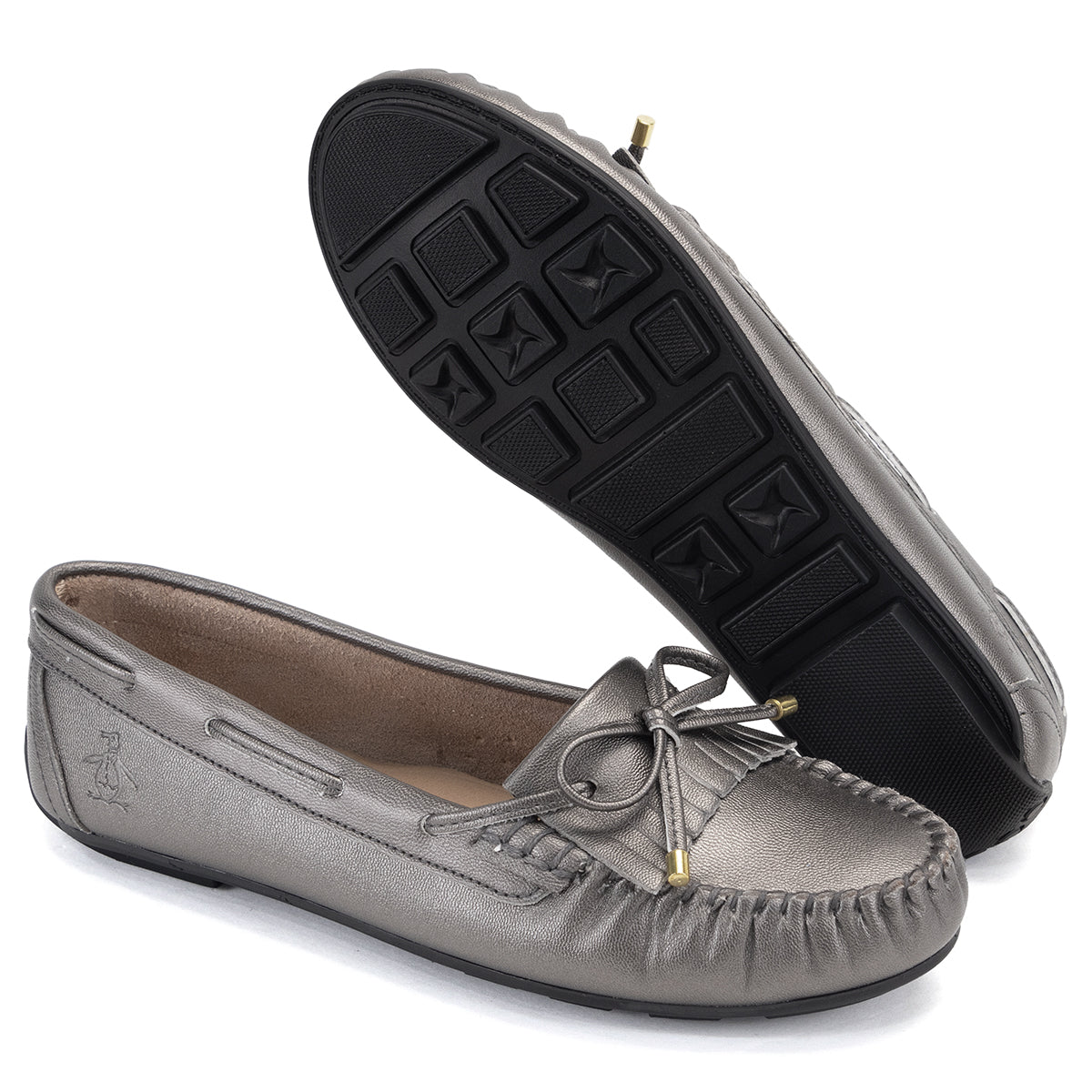 Mocasín Style Celina Plomo