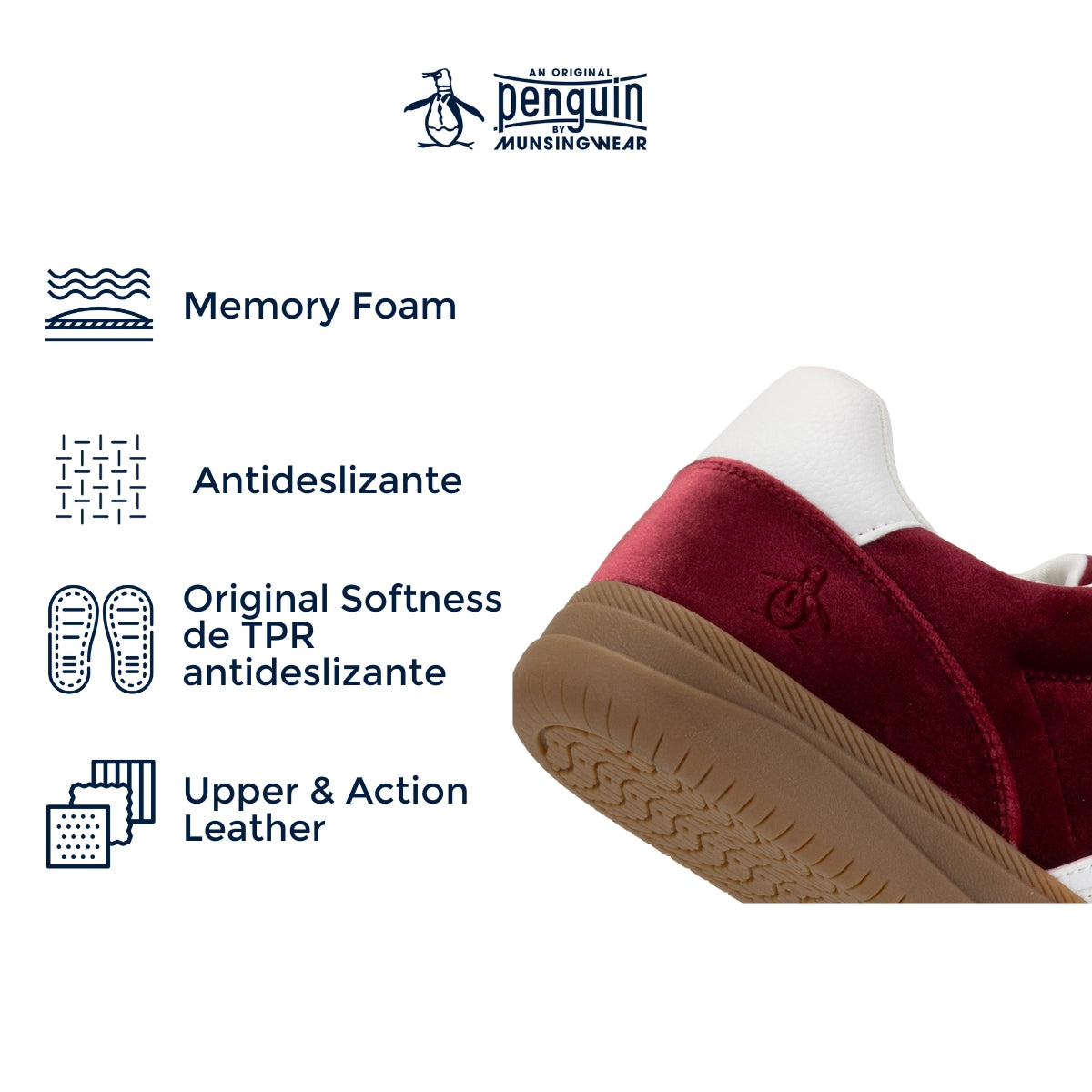 Tenis Style Larissa Rojo