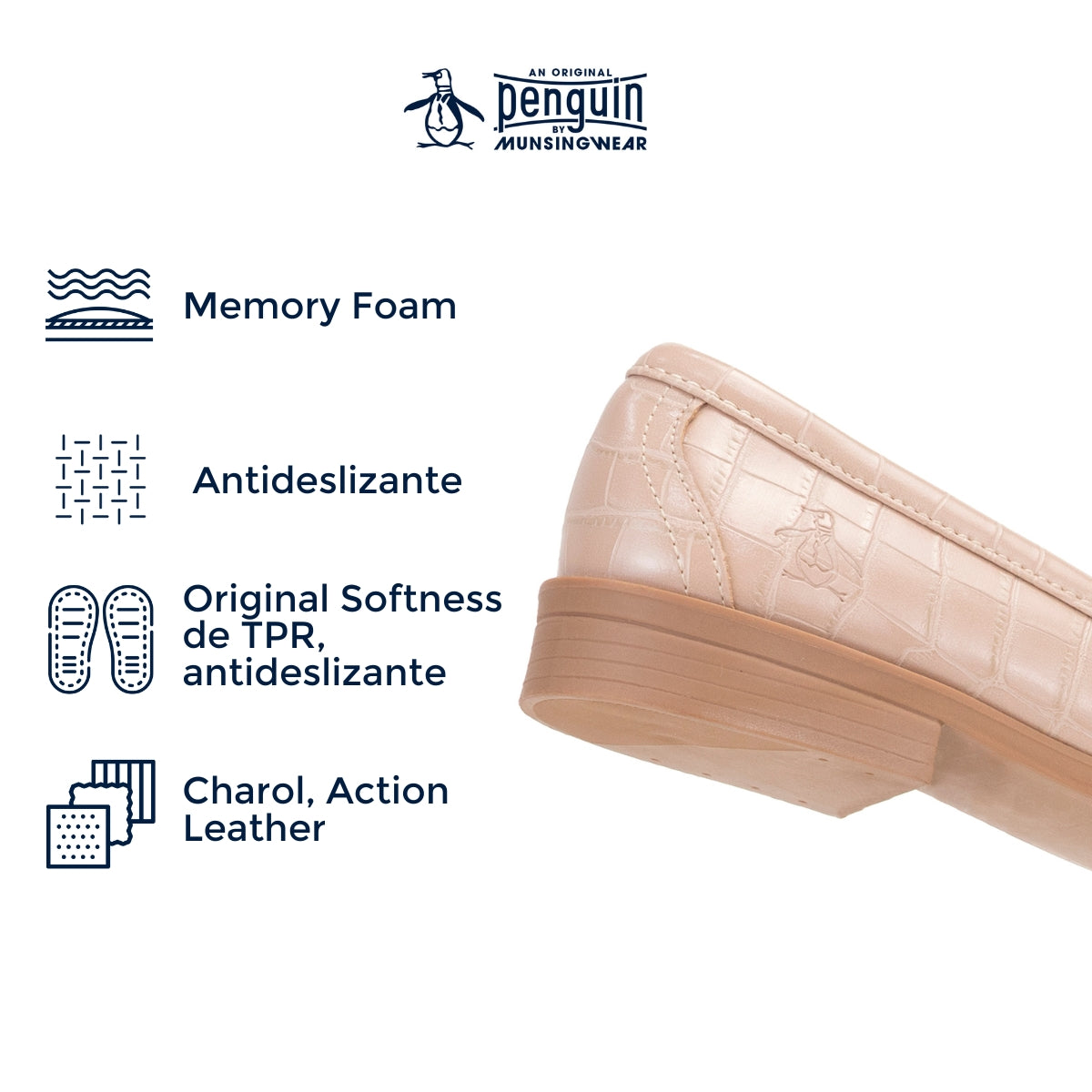 Mocasin Style Bruna Nude