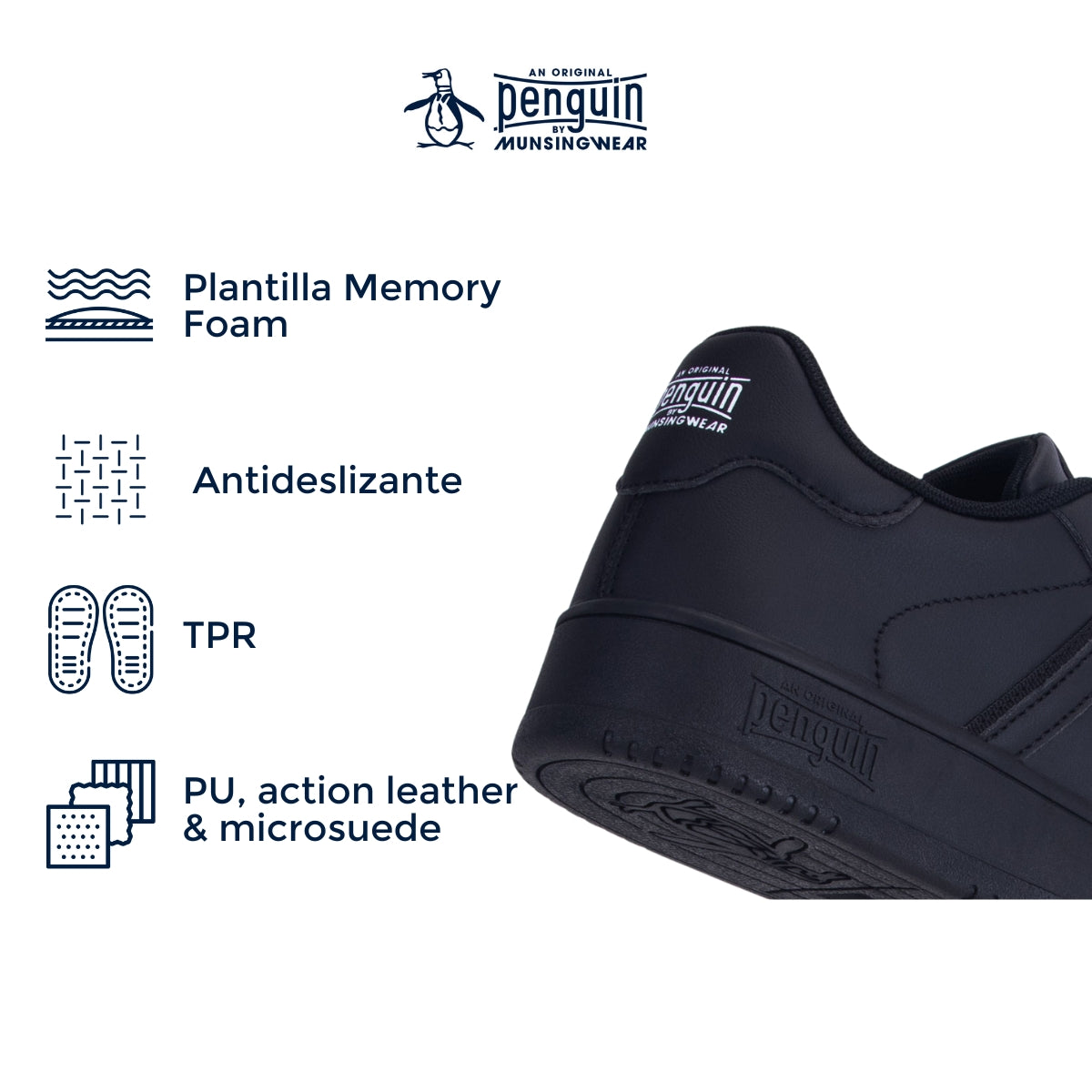 Tenis Style Josuad Negro