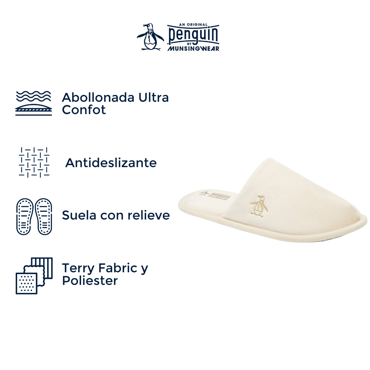 Pantufla Style Gisselle Beige