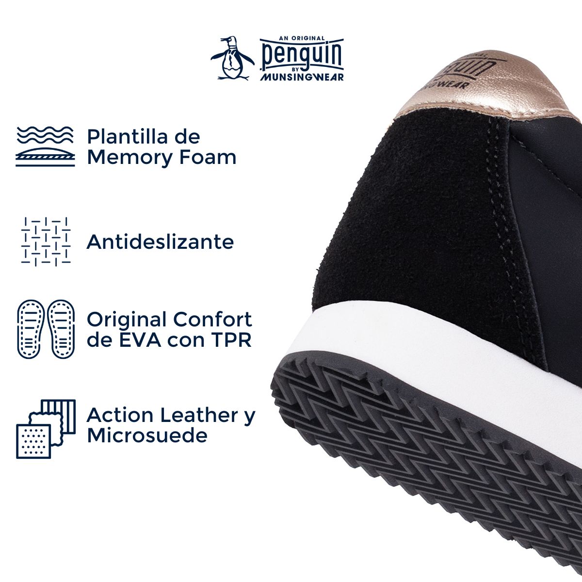 Tenis Style Gaia Negro